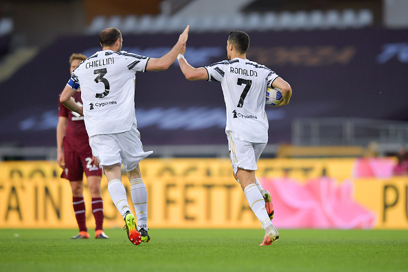 ג'ורג'ו קייליני, כריסטיאנו רונאלדו