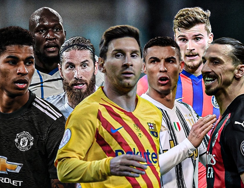 מסי, זלאטן, לוקאקו, ראשפורד, ורנר, ראמוס, רונאלדו