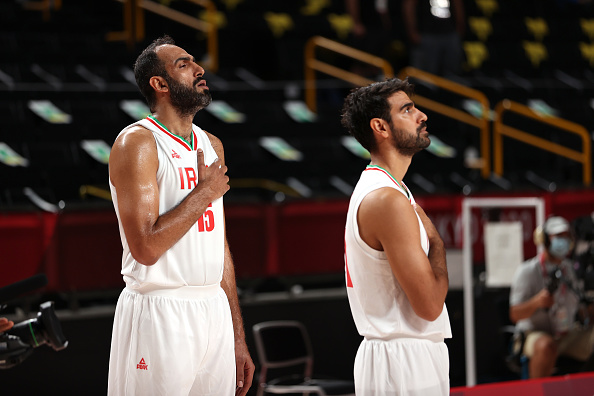 שחקני נבחרת איראן בכדורסל