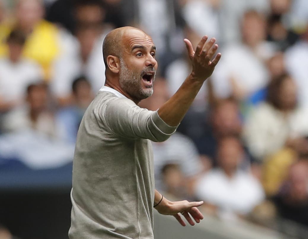 פפ גווארדיולה מאמן מנצ'סטר סיטי