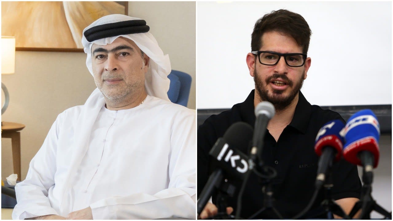 שייח חמד בן חליפה אל נהיאן, משה חוגג