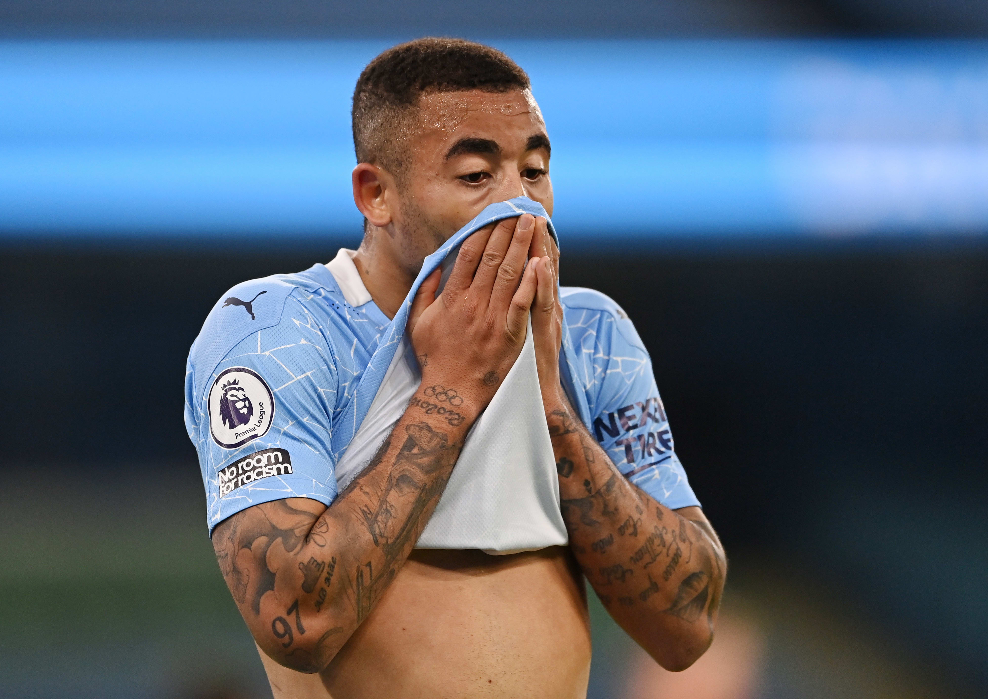 שחקן מנצ'סטר סיטי גבריאל ז'סוס