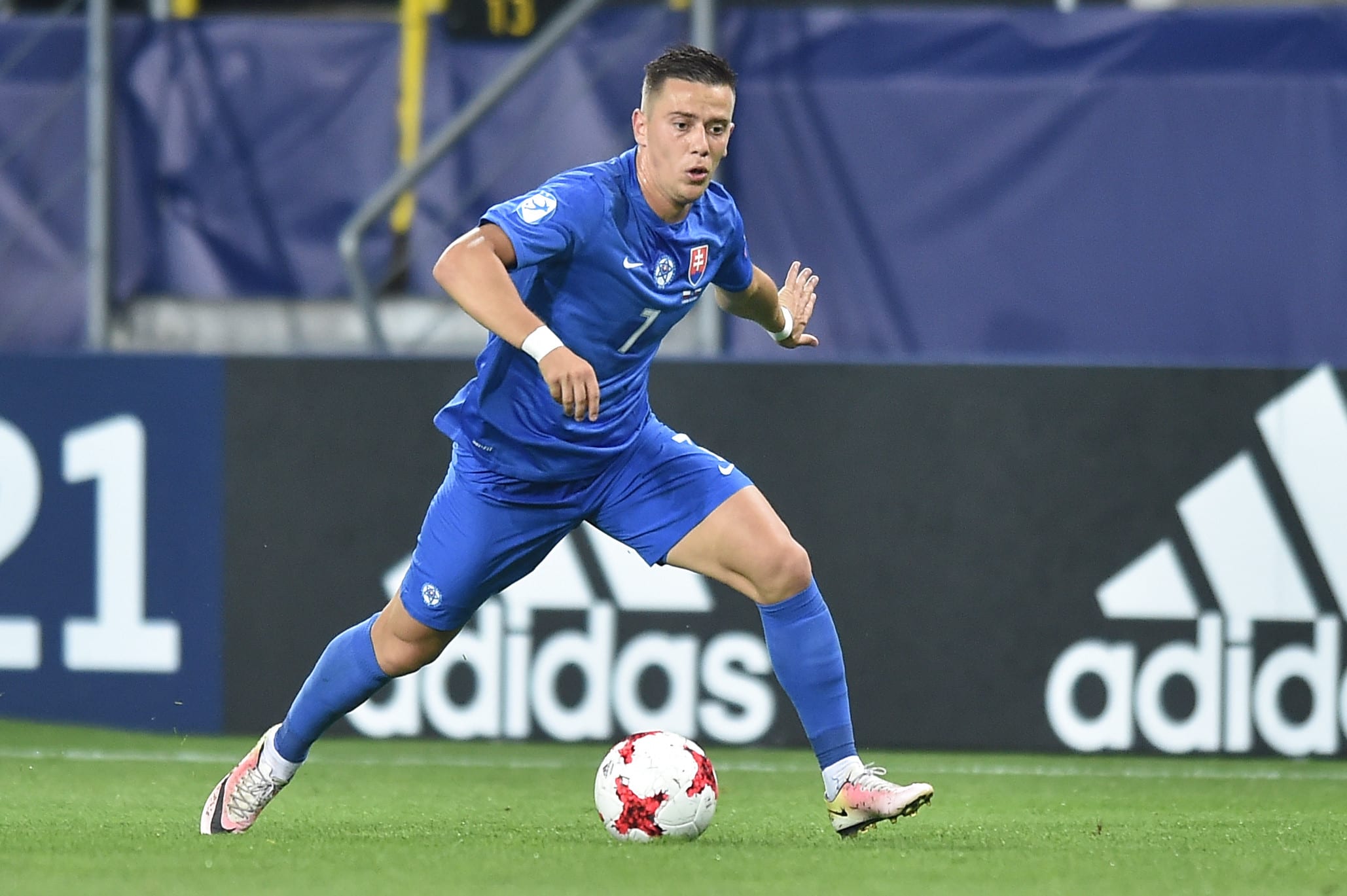 ירוסלב מיכאליק במדי נבחרת סלובקיה
