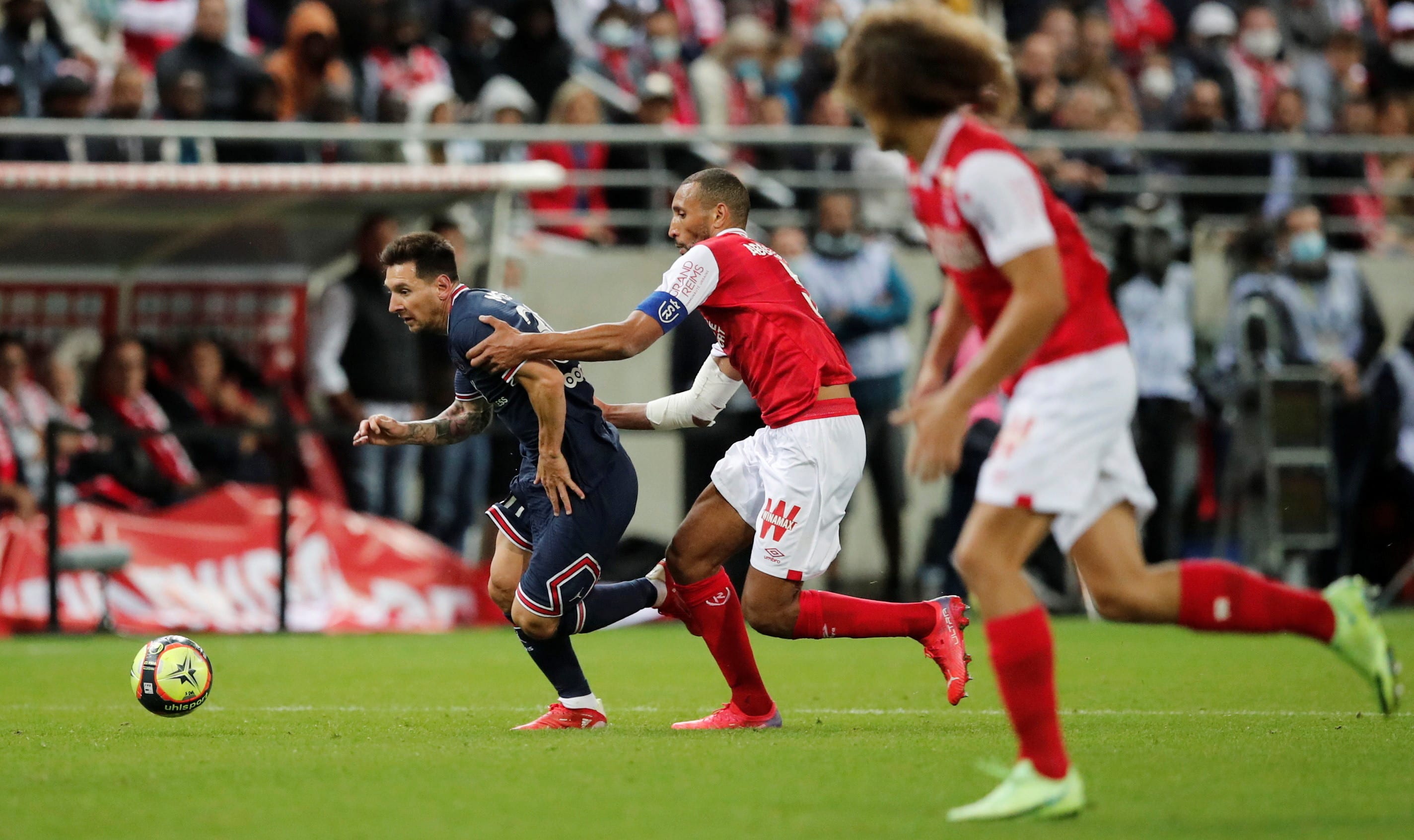 ליאונל מסי, פריז סן ז'רמן מול ריימס