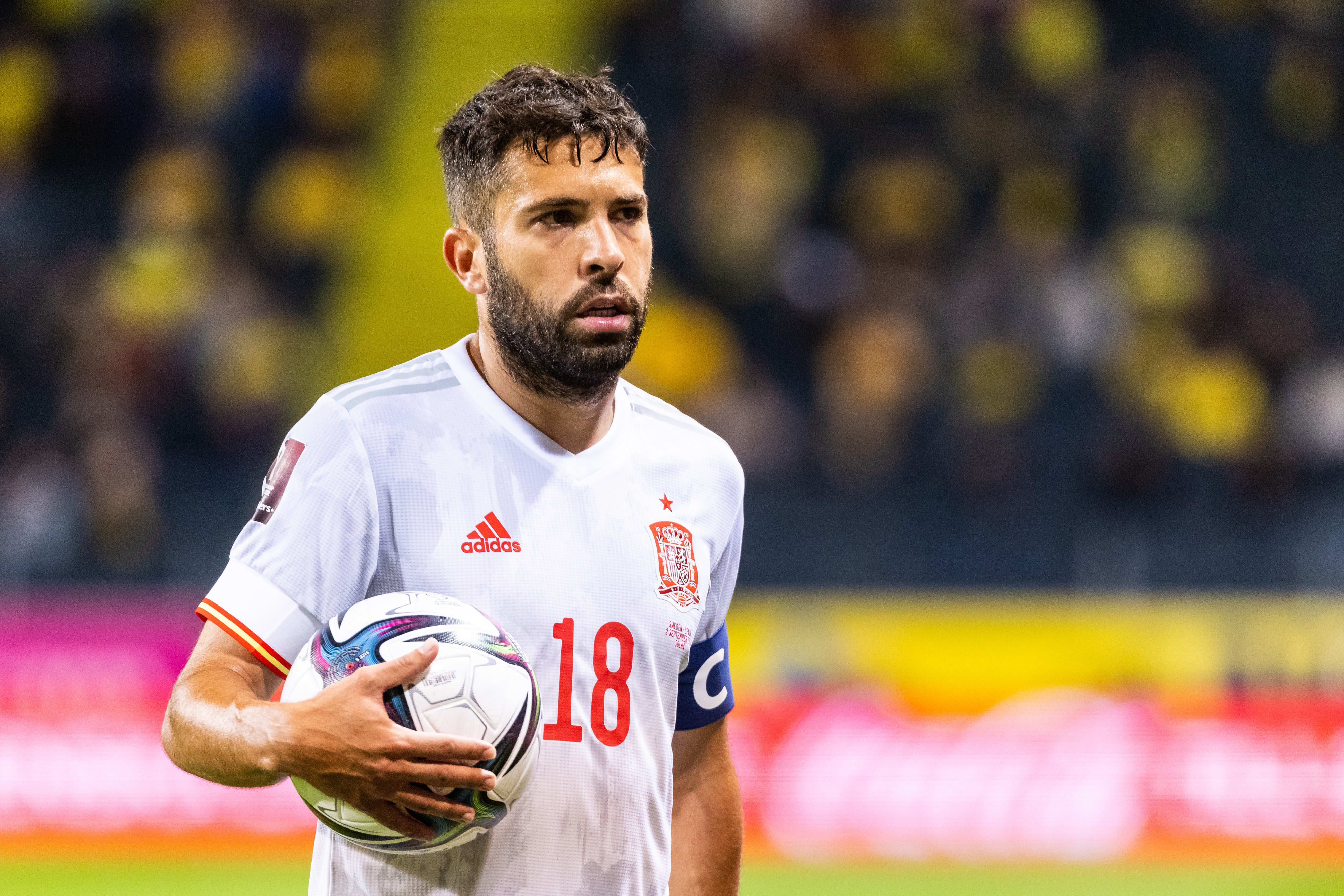 שחקן נבחרת ספרד, ג'ורדי אלבה