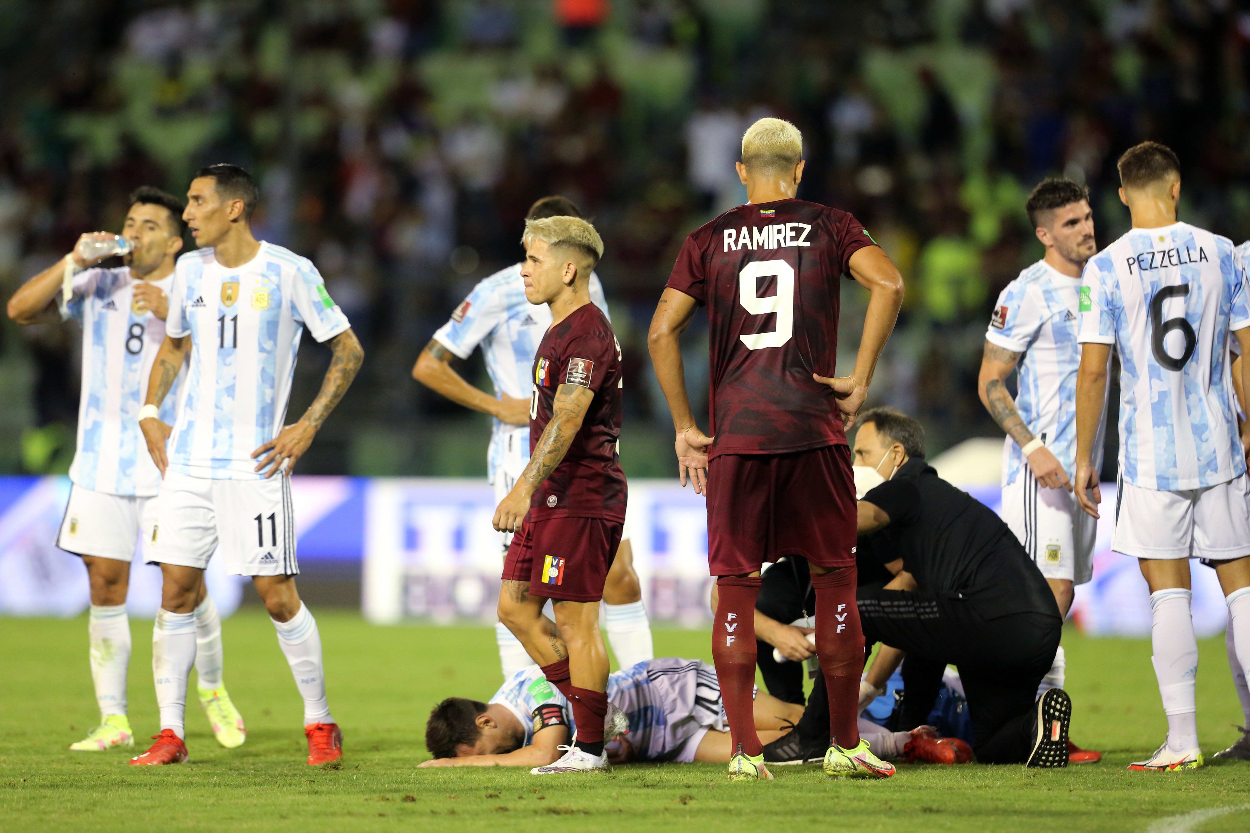 ליאונל מסי, נבחרת ארגנטינה אחרי שספג תיקול פראי