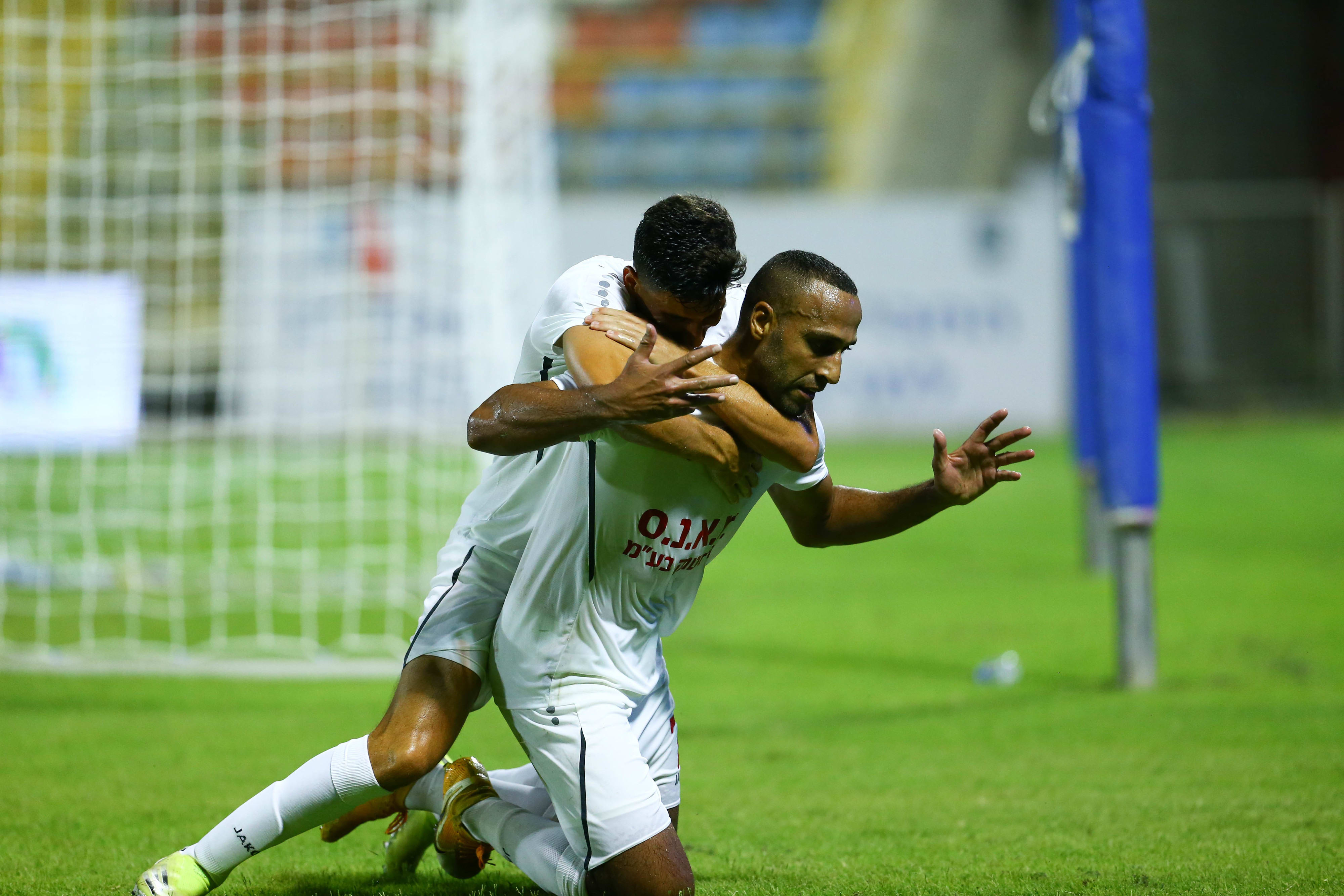 מהראן ראדי שחקן מ.ס. כפר קאסם חוגג שער