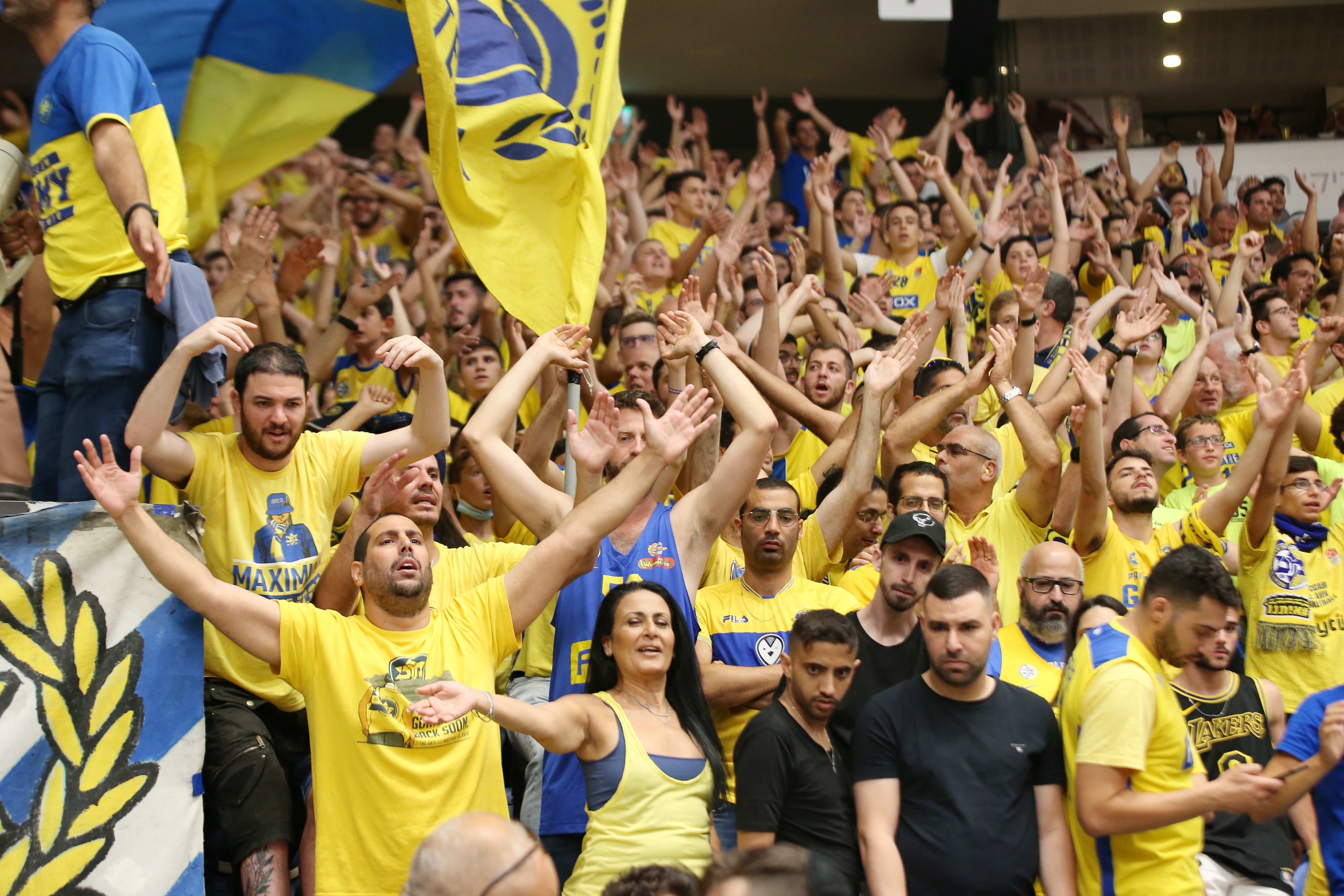 אוהדי מכבי תל אביב בכדורסל