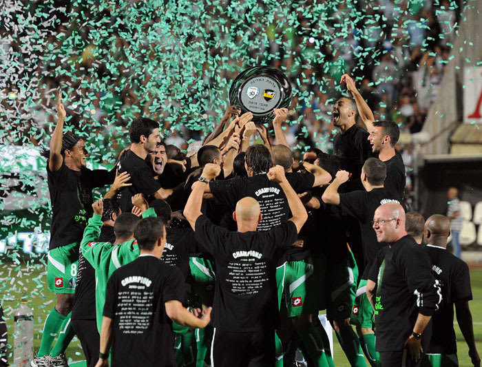 מכבי חיפה חוגגת אליפות