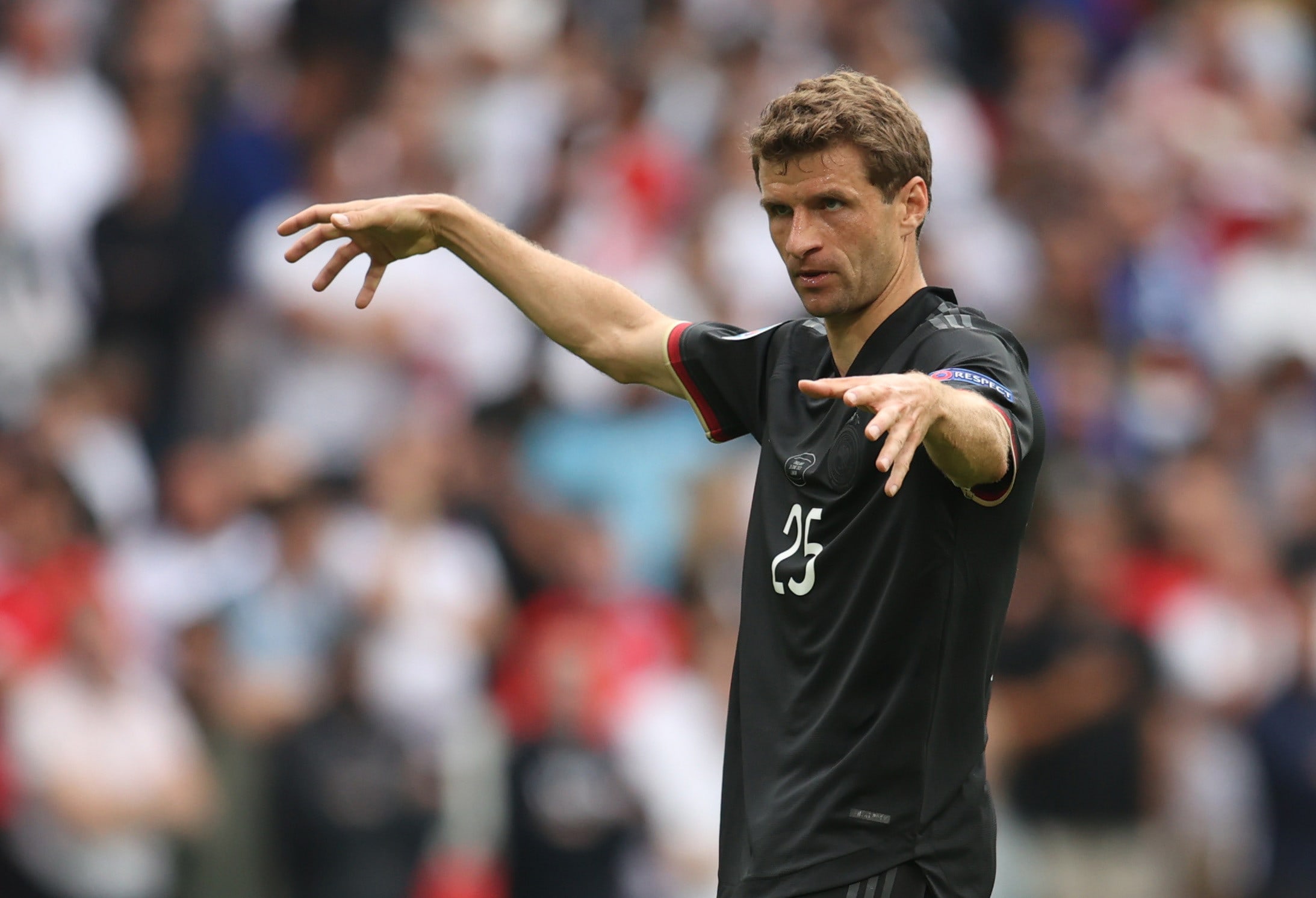 שחקן נבחרת גרמניה תומאס מולר