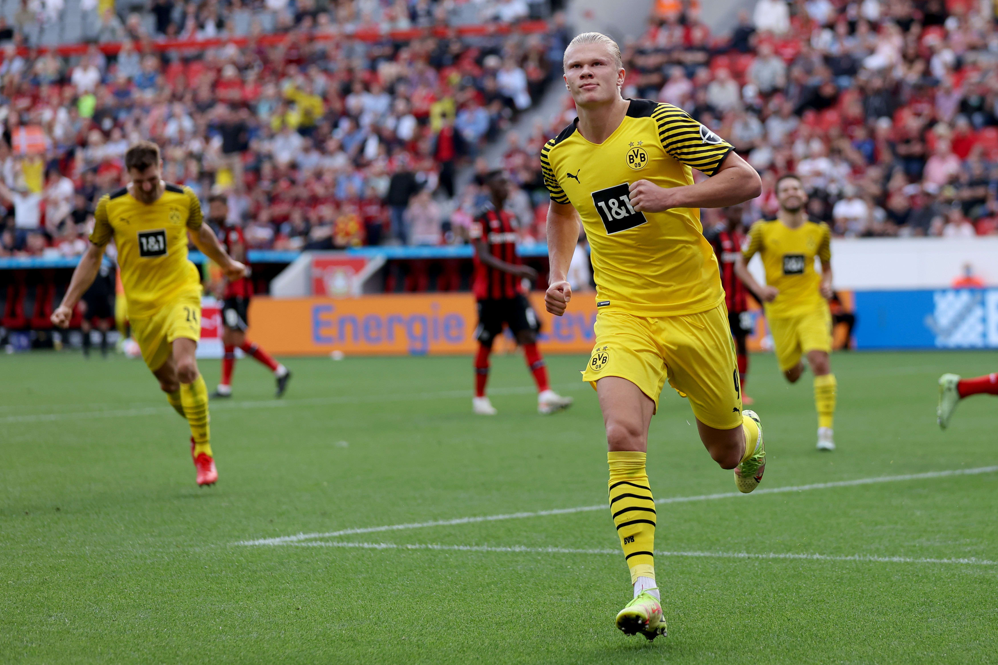 ארלינג הולאנד שחקנה של בורוסיה דורטמונד