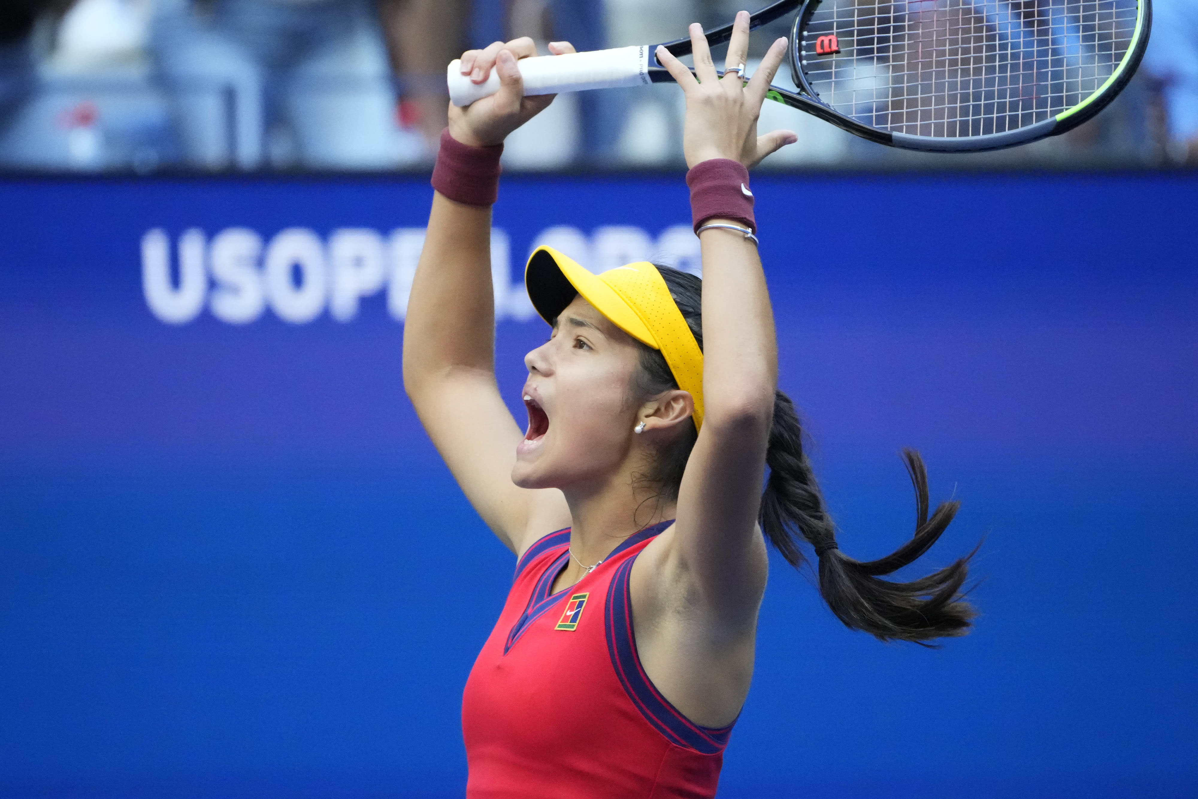 הטניסאית אמה רדוקאנו, גמר אליפות ארה"ב