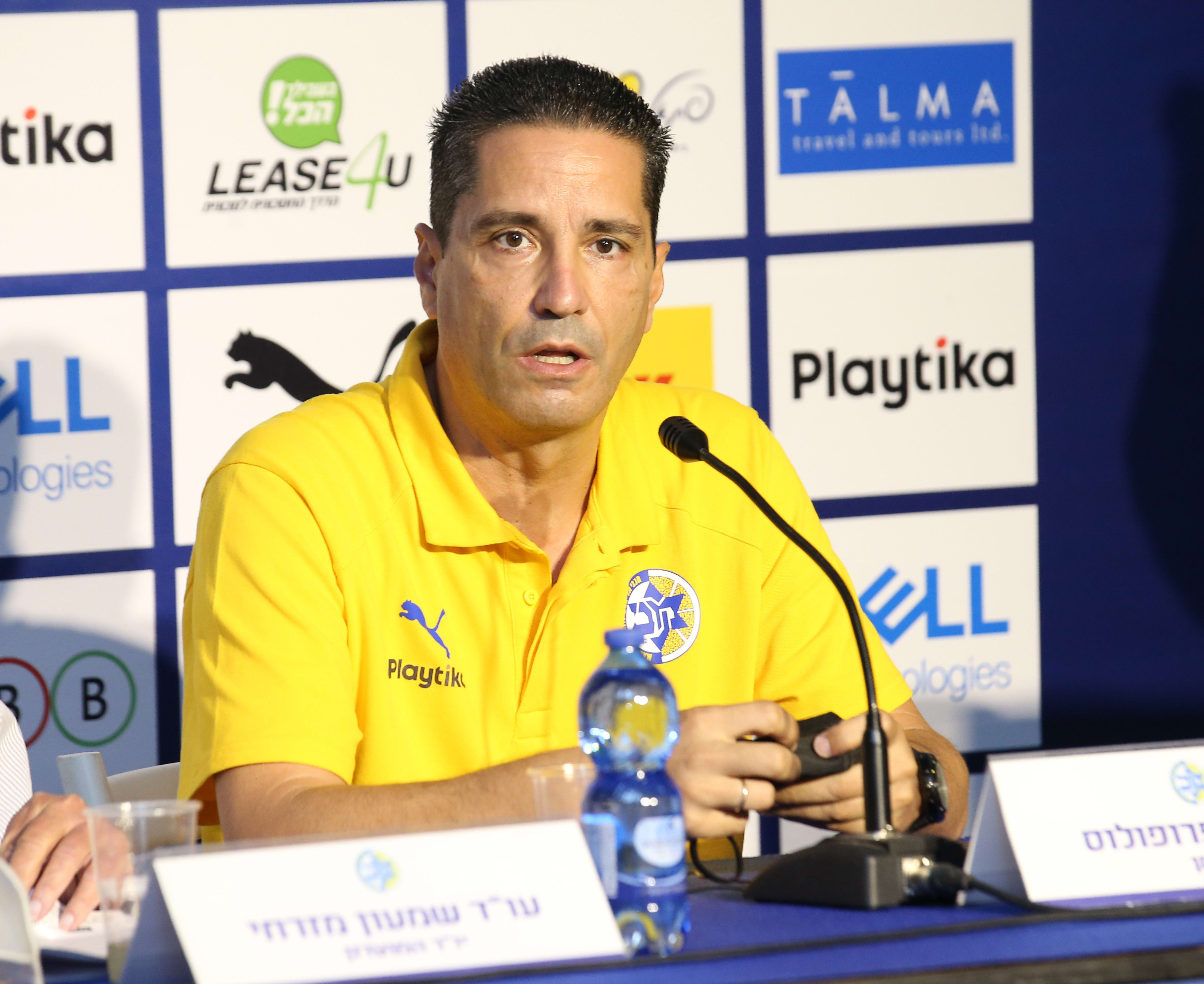 יאניס ספרופולוס מאמן מכבי תל אביב