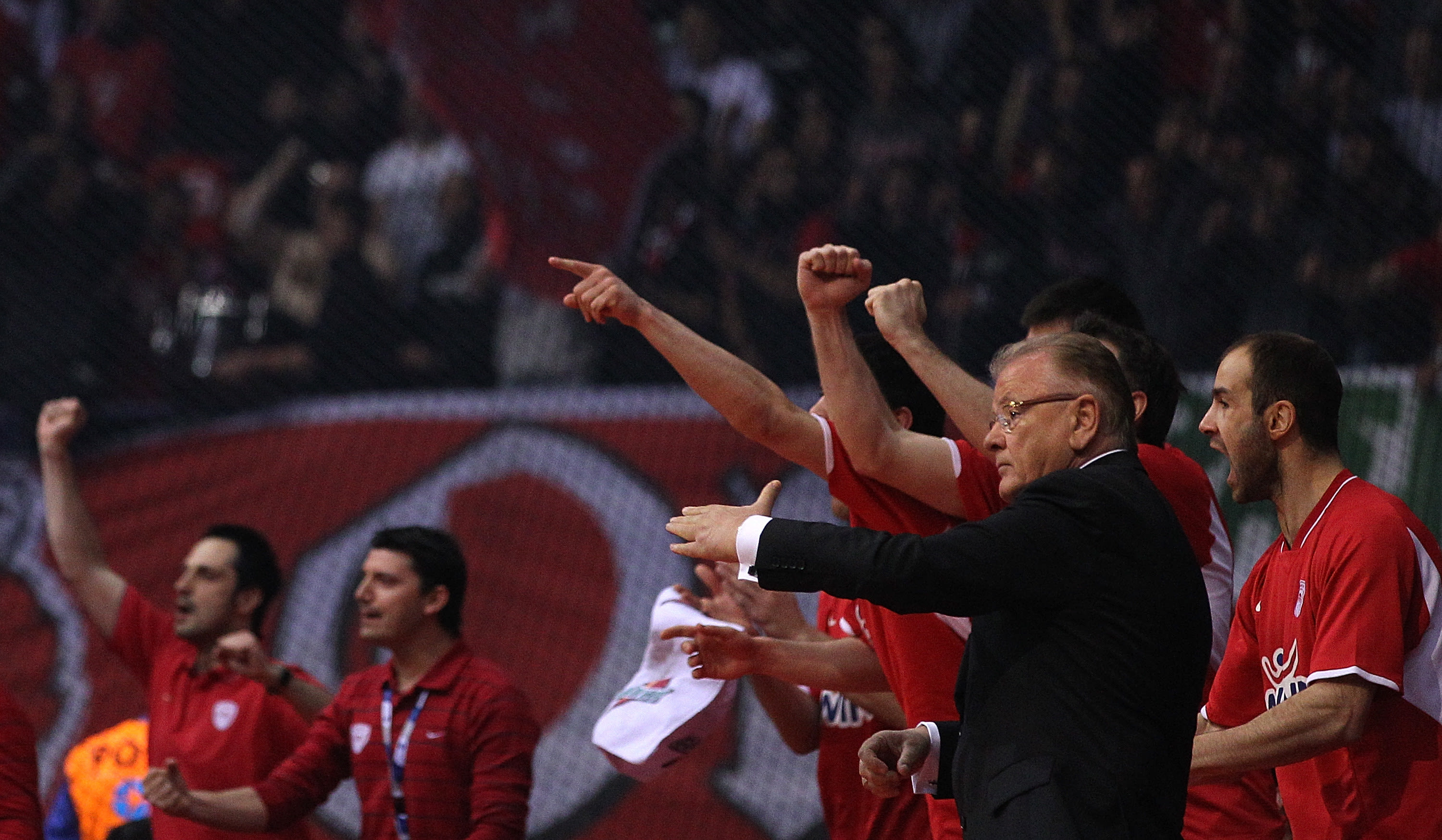 דושאן איבקוביץ' בימיו כמאמן אולימפיאקוס