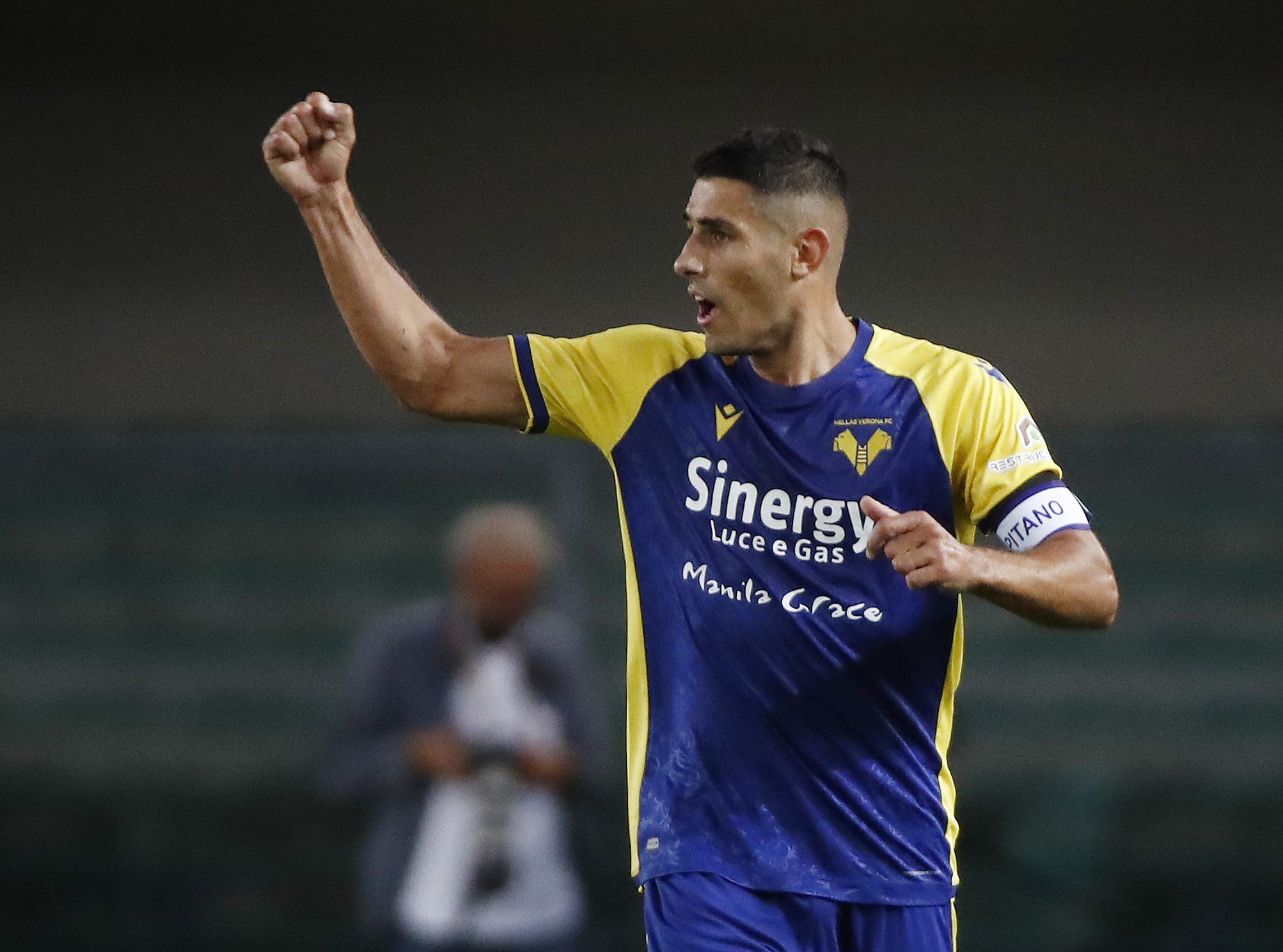 דוידה פראוני, שחקן ורונה