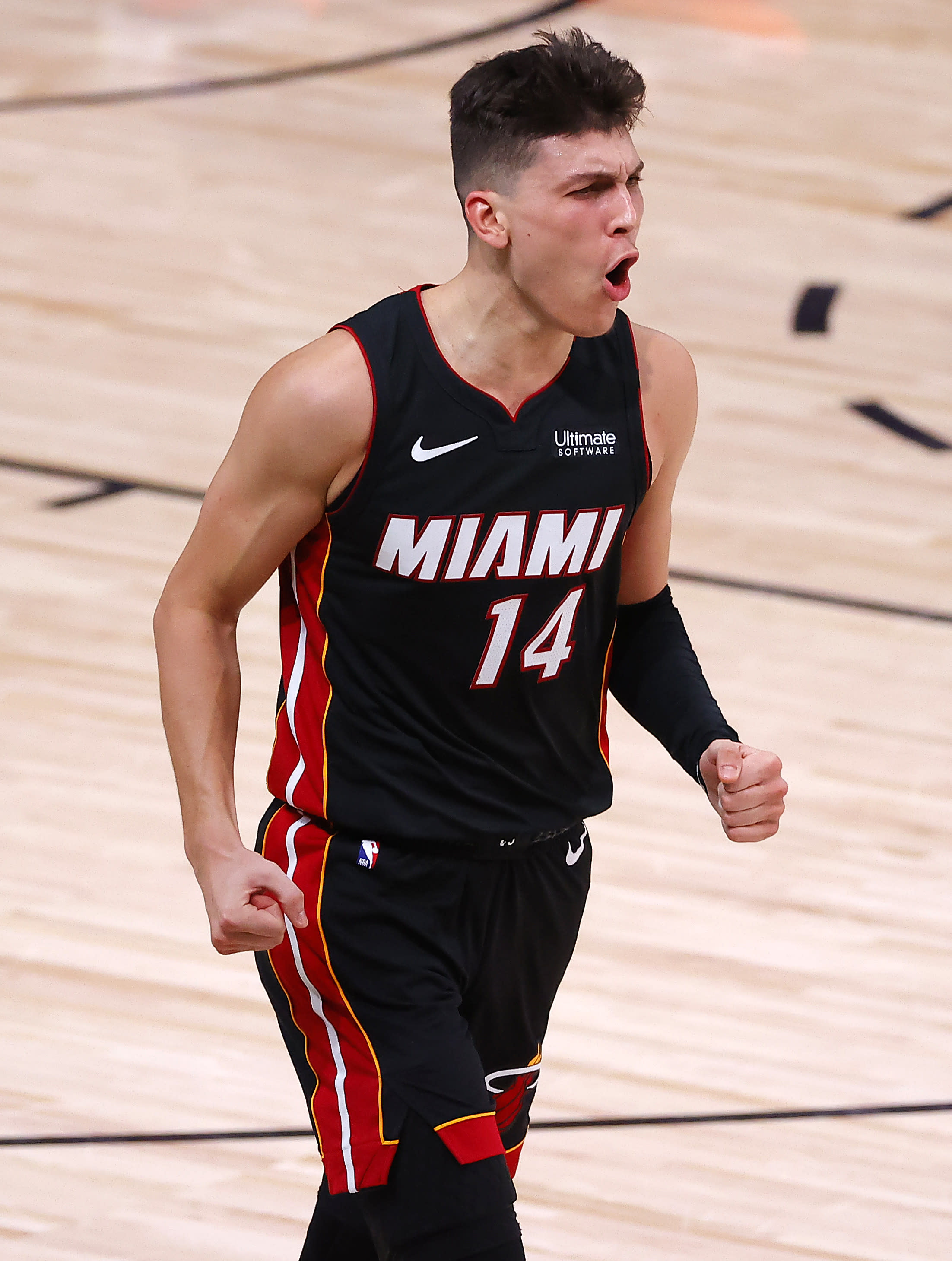 טיילר הירו, מיאמי היט חוגג