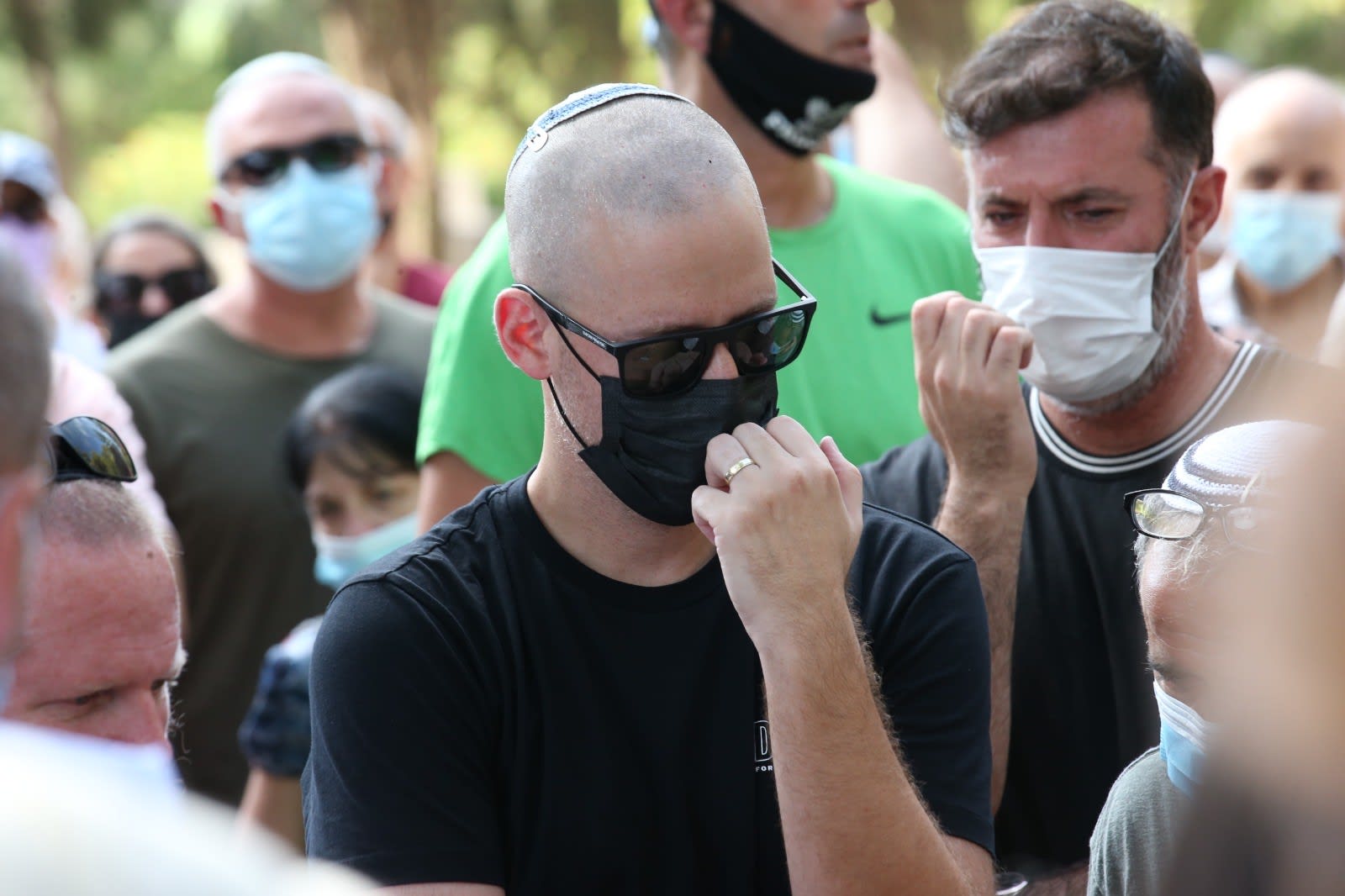 שי סגלוביץ', הלוויית אריק אלפסי