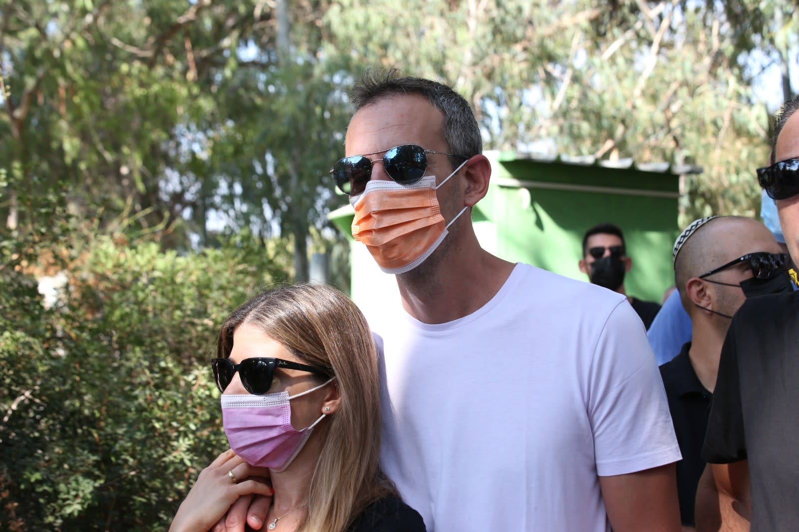 עודד קטש, הלוויית אריק אלפסי