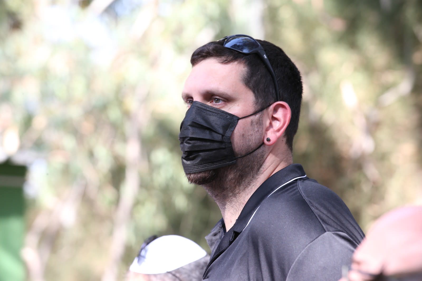 עמית תמיר, הלוויית אריק אלפסי