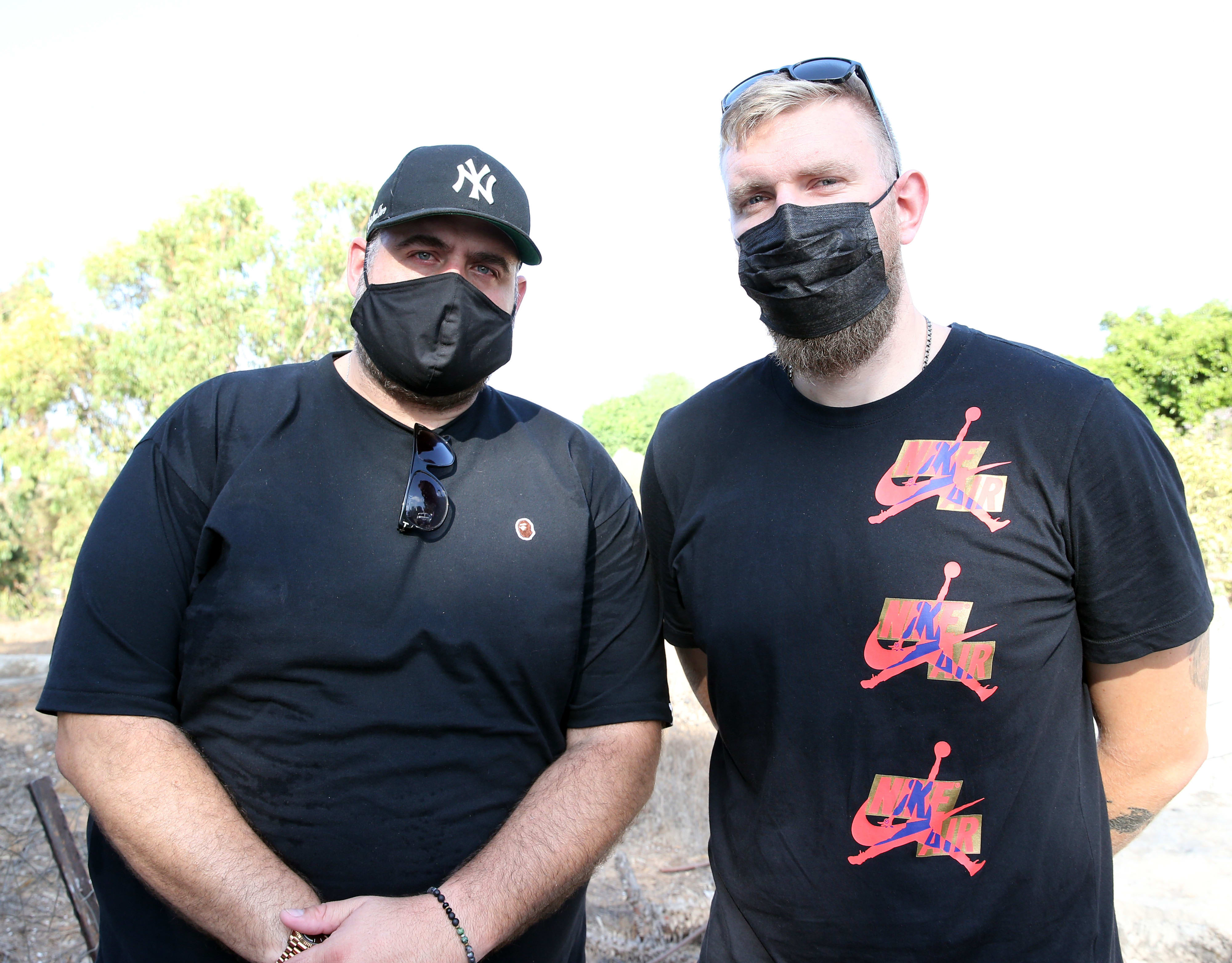 איגור נסטרנקו שחקן הפועל חיפה עם מתן סימנטוב