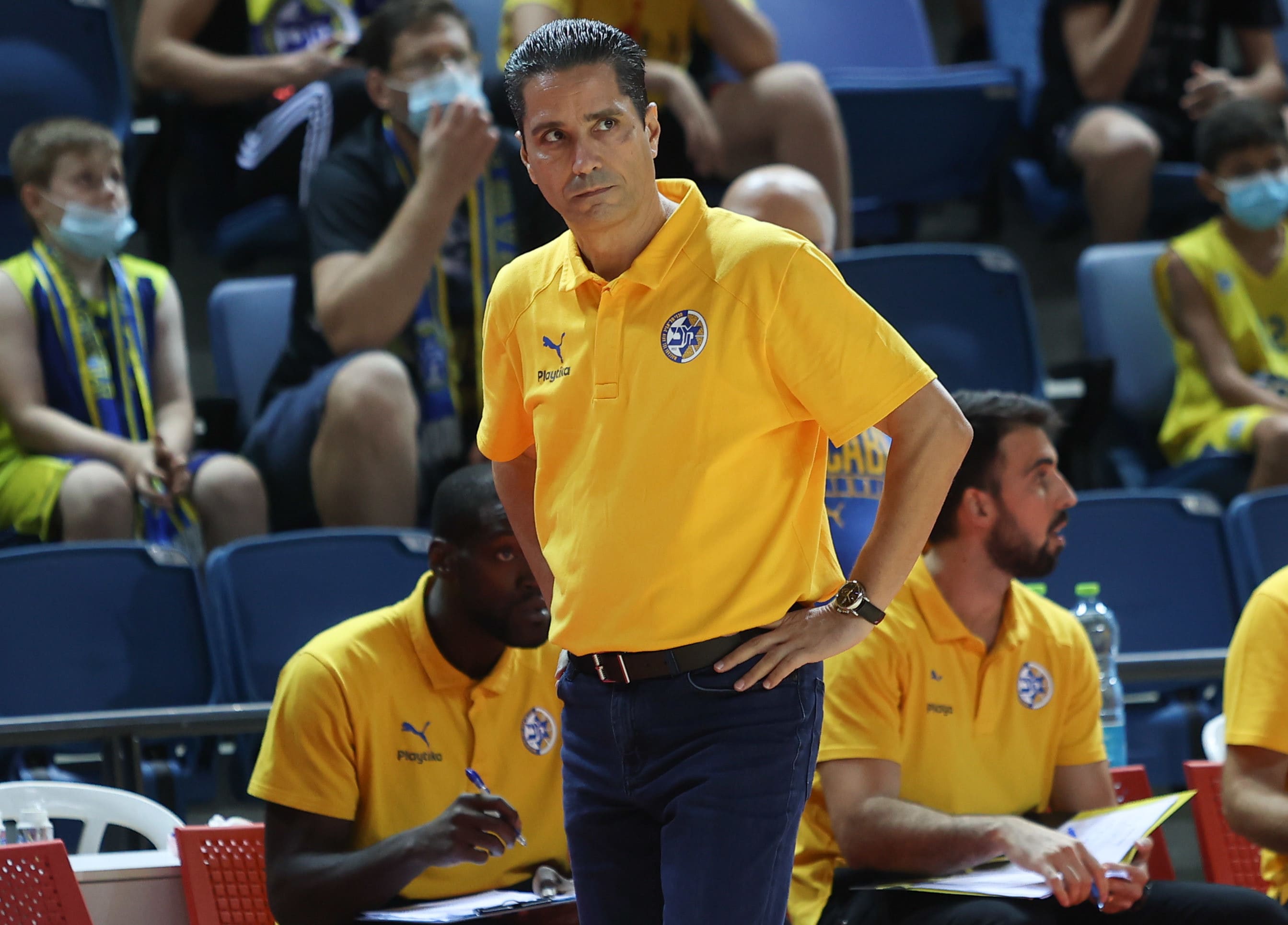 יאניס ספרופולוס מאמן מכבי תל אביב