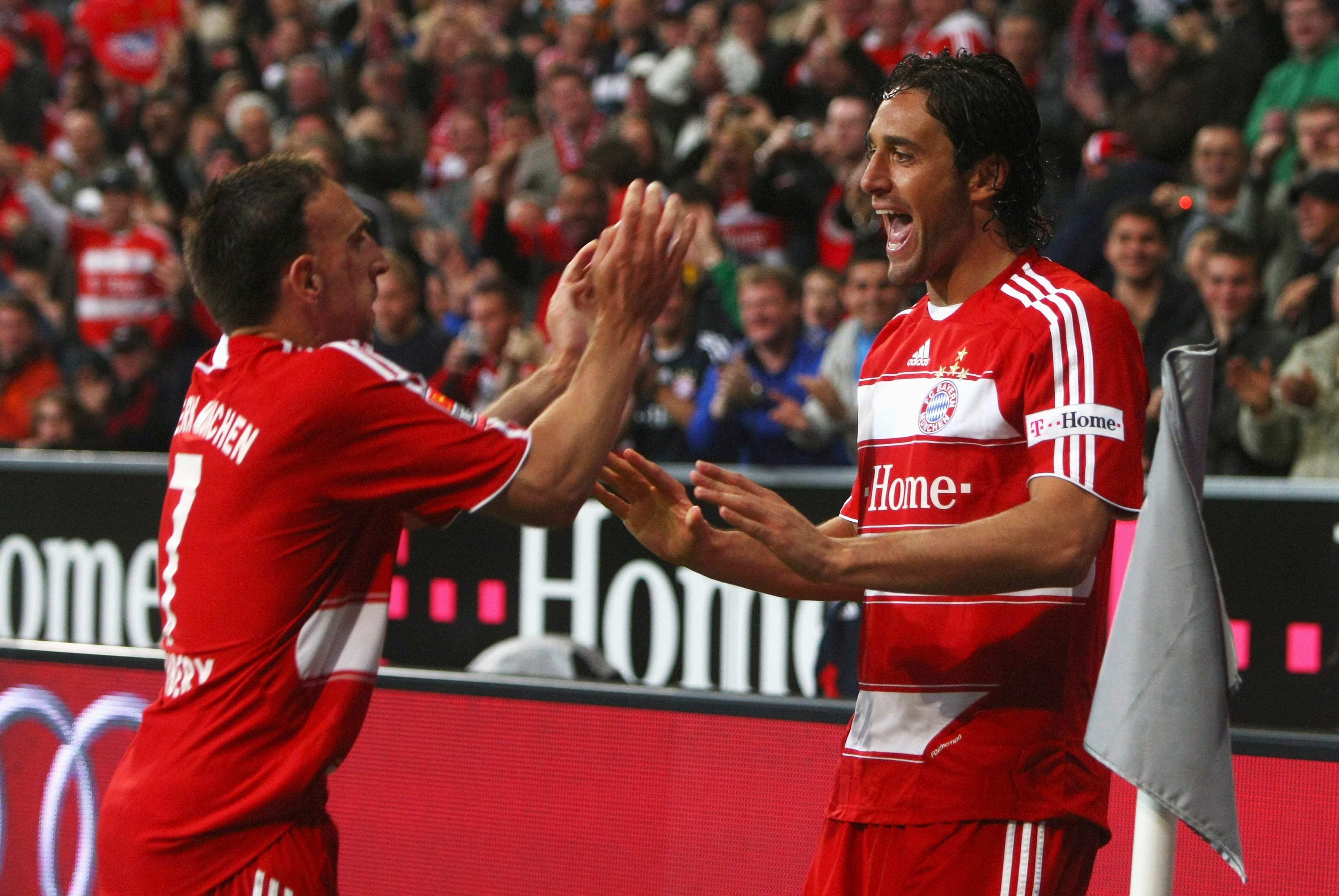 לוקה טוני, פרנק ריברי, במדי באיירן מינכן ב-2009