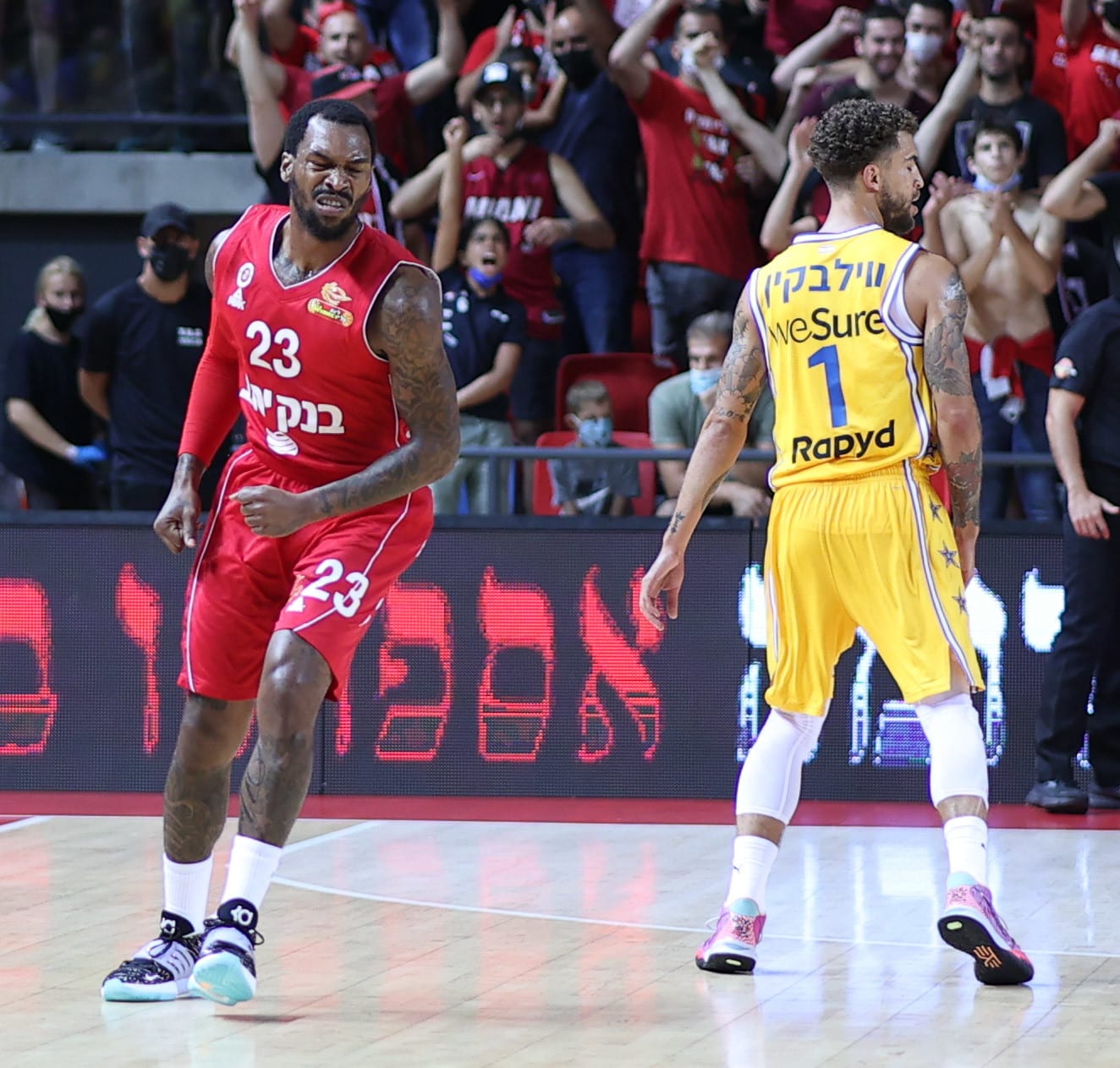 שון קילפטריק, הפועל ירושלים, מול סקוטי ווילבקין, מכבי תל אביב