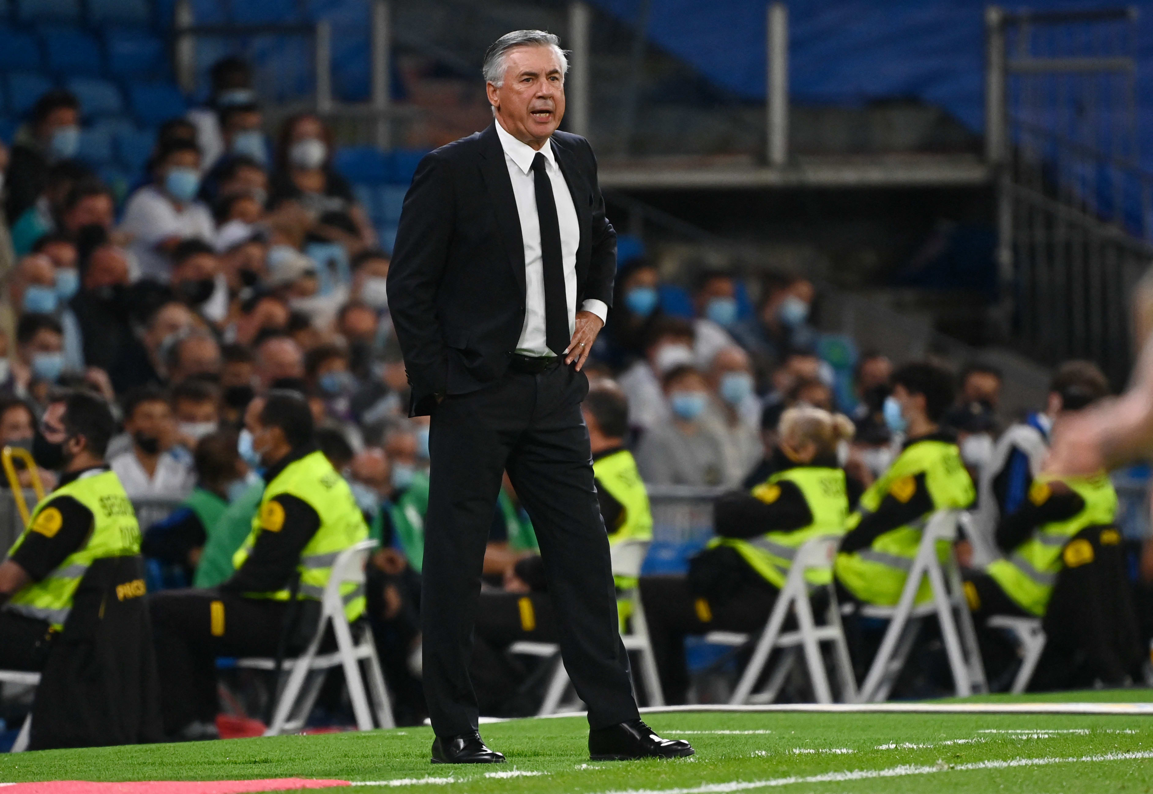 קרלו אנצ'לוטי מאמן ריאל מדריד