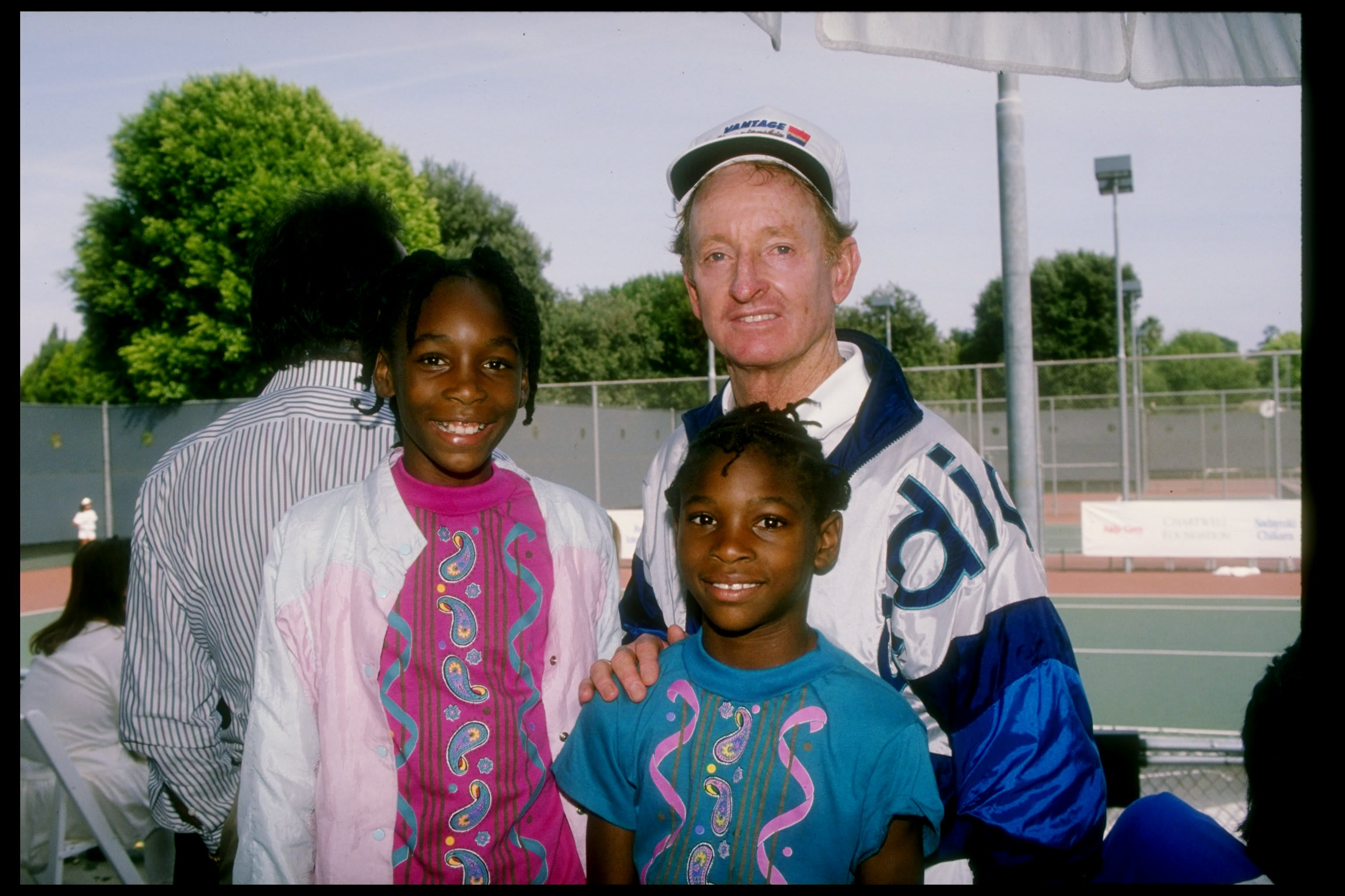 סרינה וויליאמס טניסאית אמריקאית עם אחותה ונוס וויליאמס, רוד לייבר