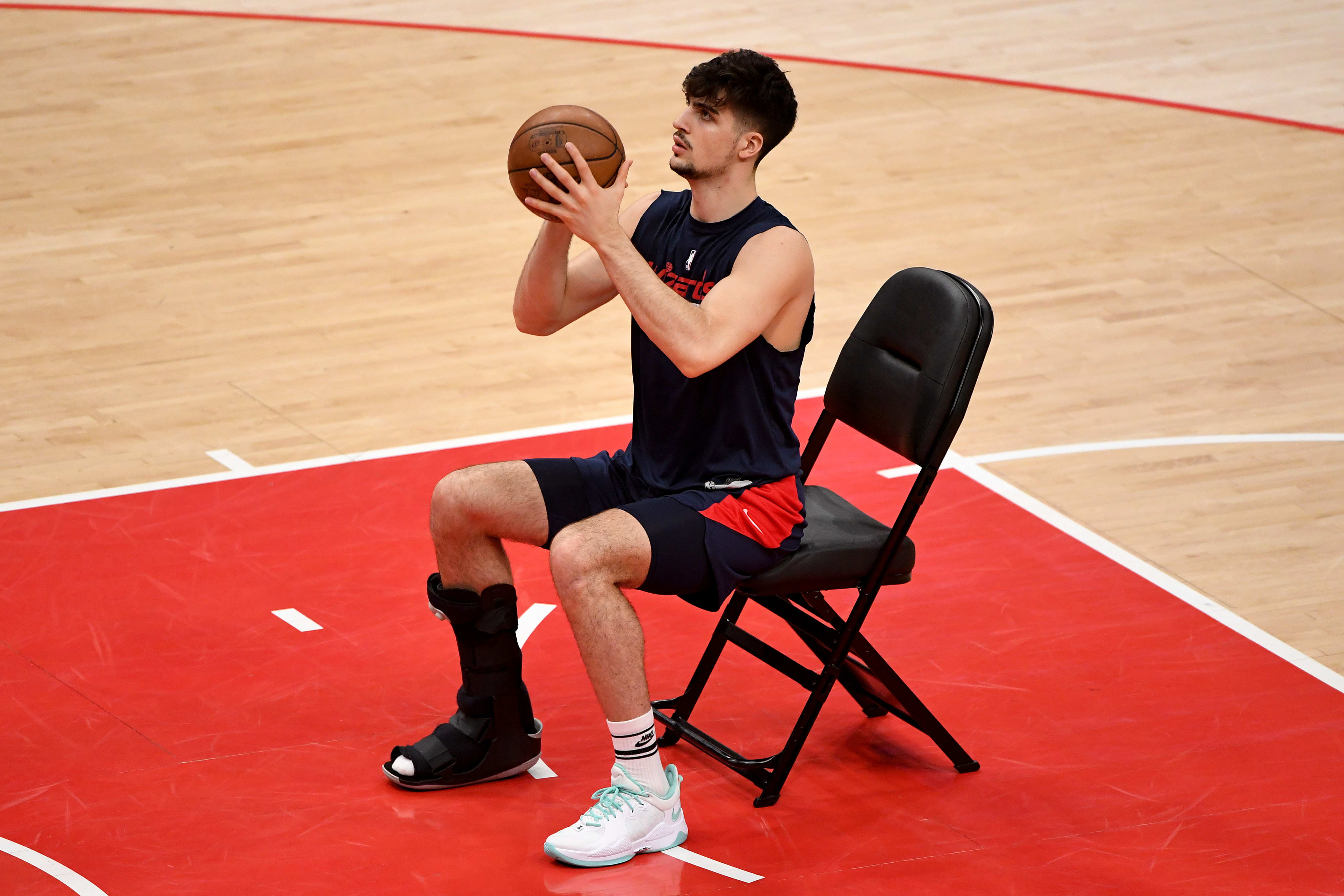 דני אבדיה, וושינגטון וויזארדס בזמן ההתאוששות מהפציעה