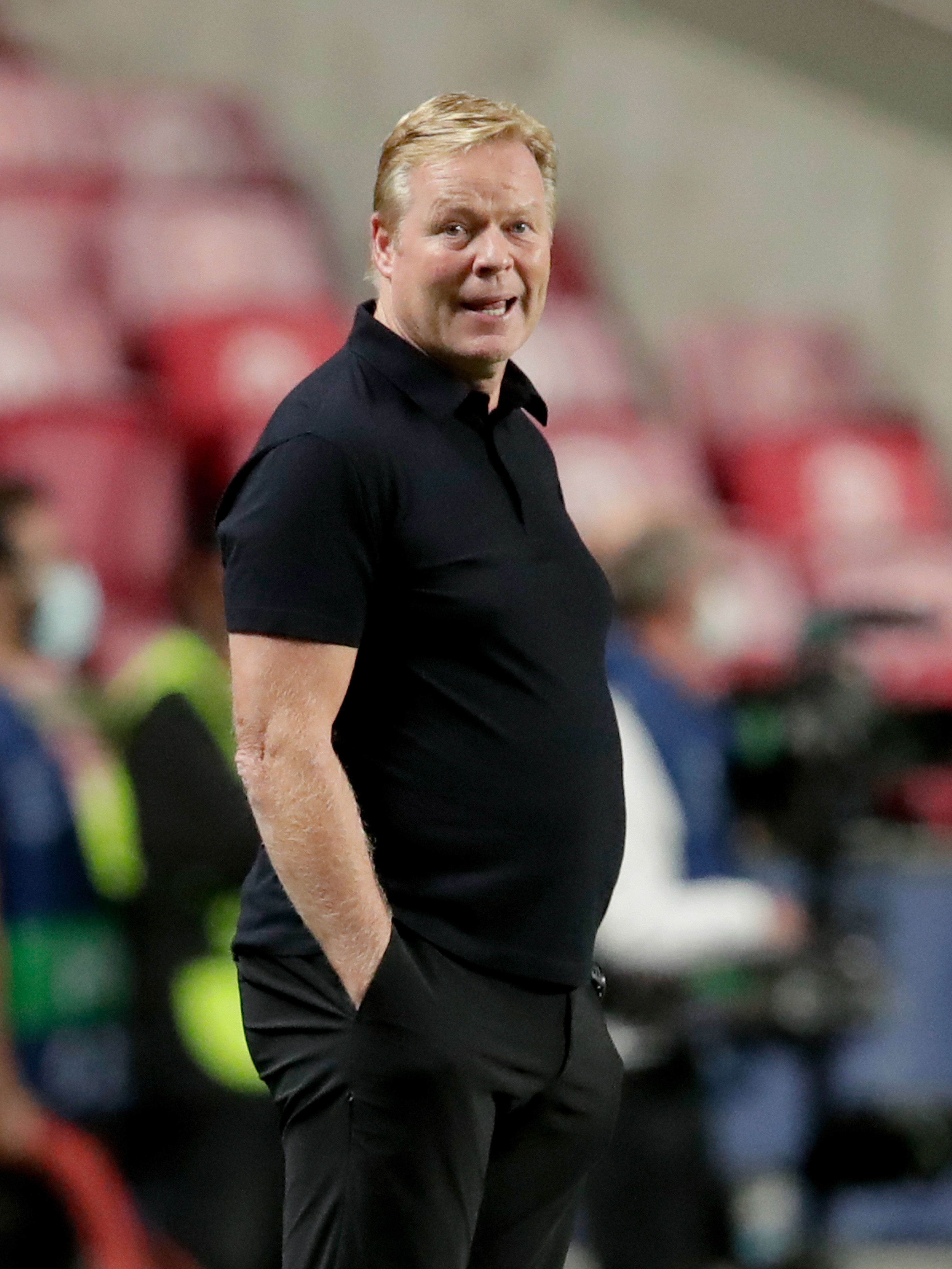 רונאלד קומאן מאמן ברצלונה