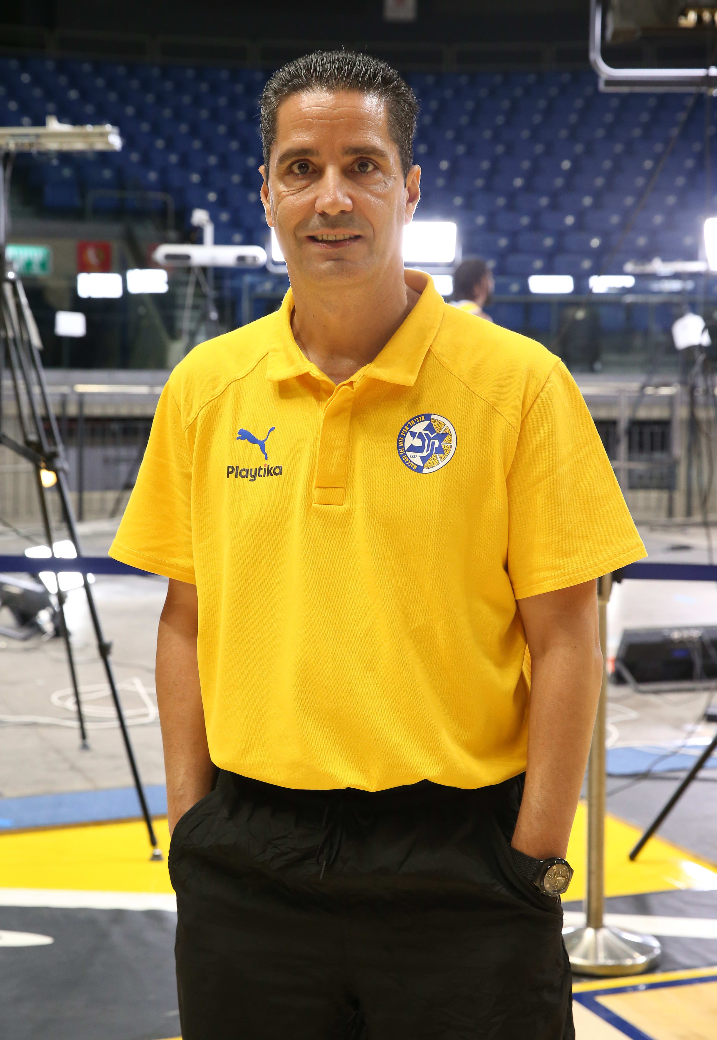 יאניס ספרופולוס מאמן מכבי תל אביב