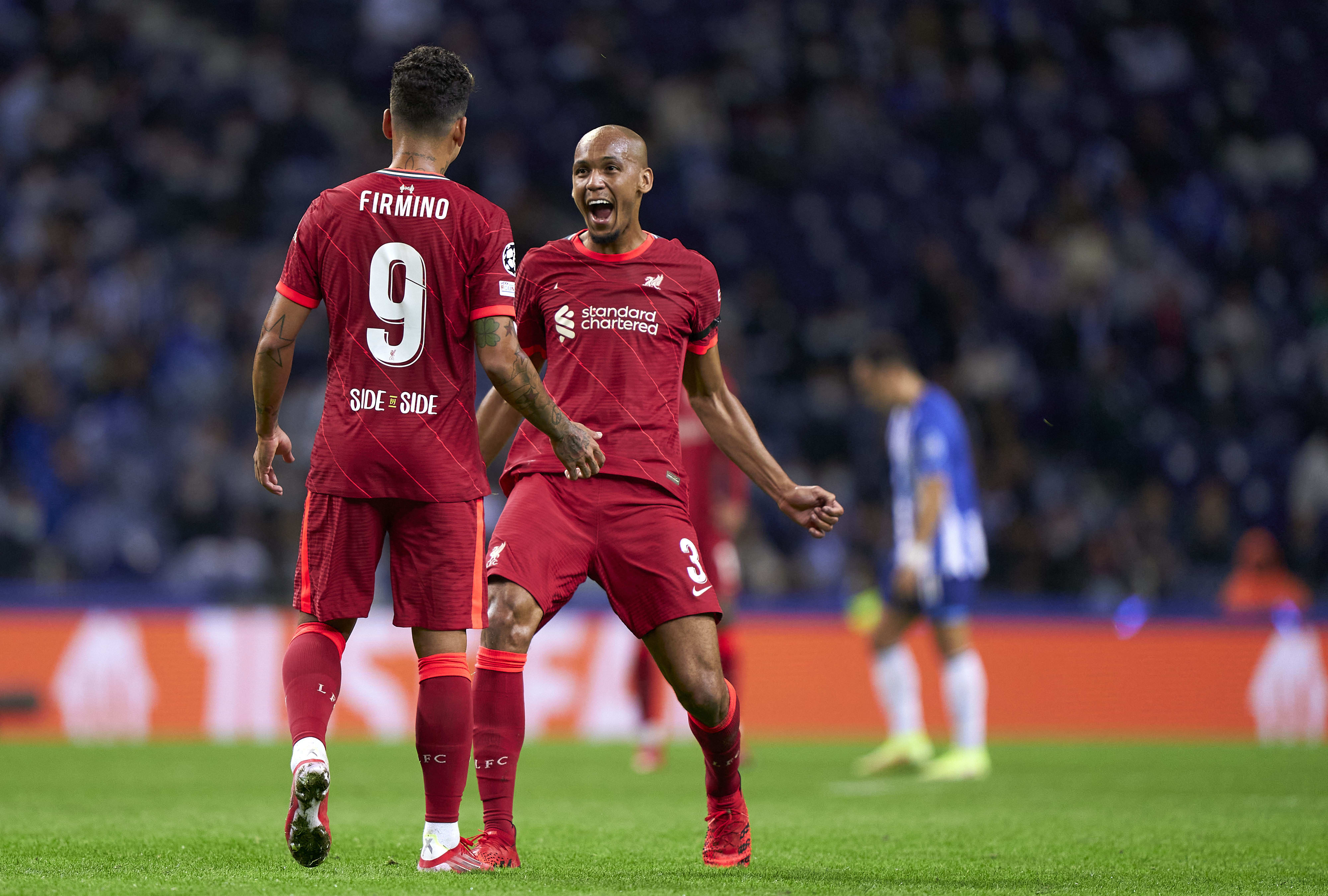 פאביניו ורוברטו פירמינו, שחקני ליברפול