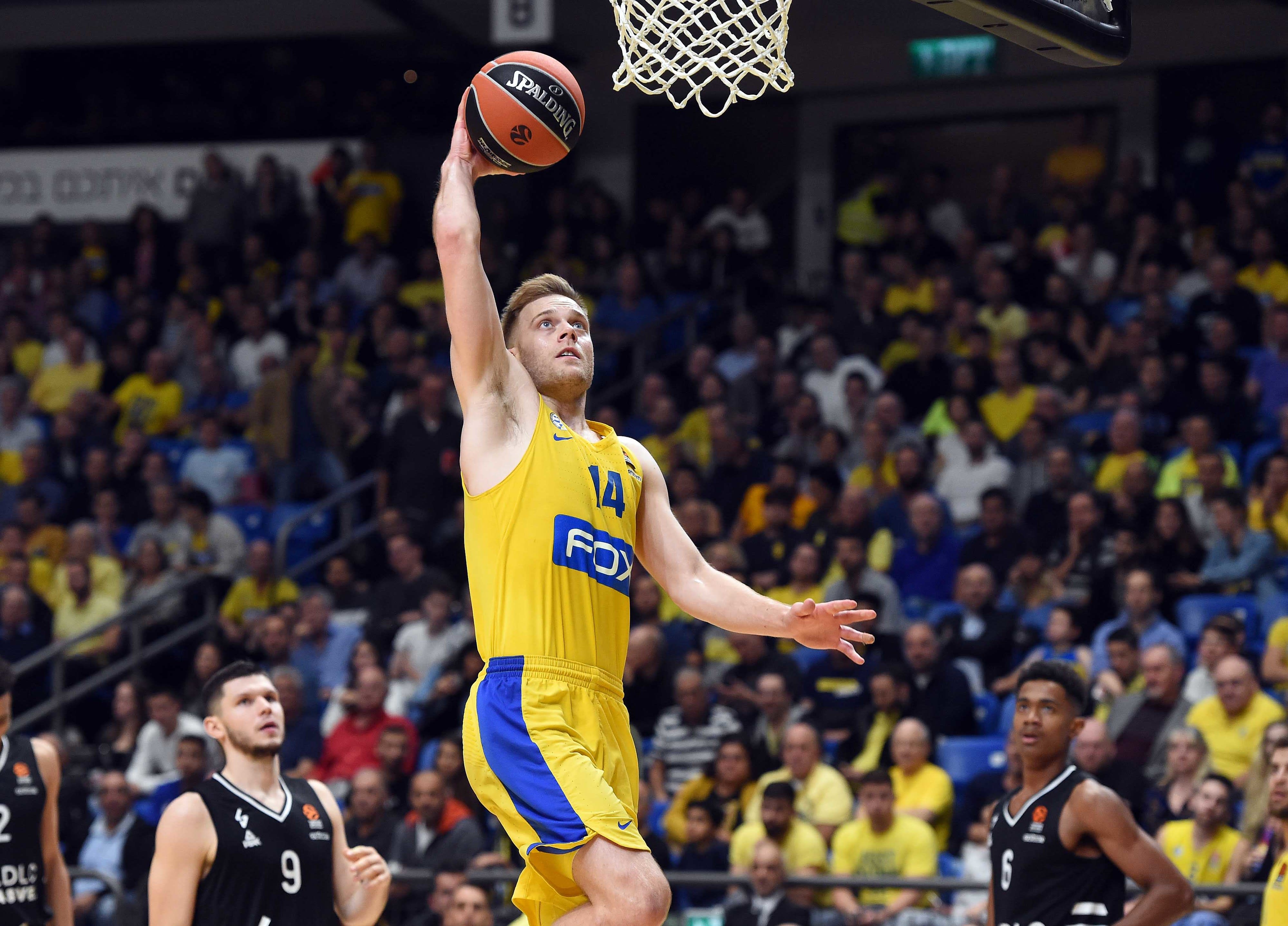 נייט וולטרס שחקן מכבי תל אביב