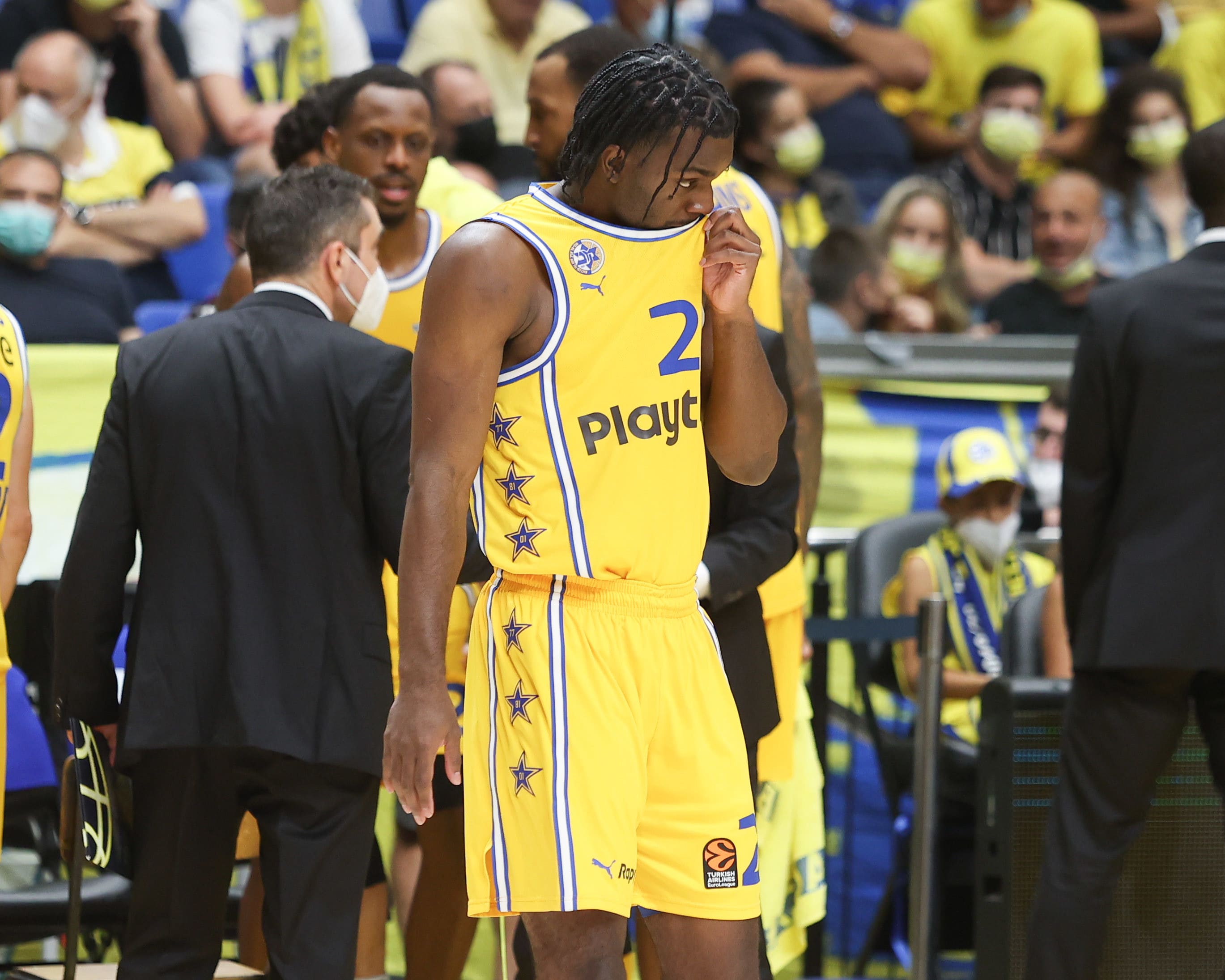 שחקן מכבי תל אביב קינן אוואנס