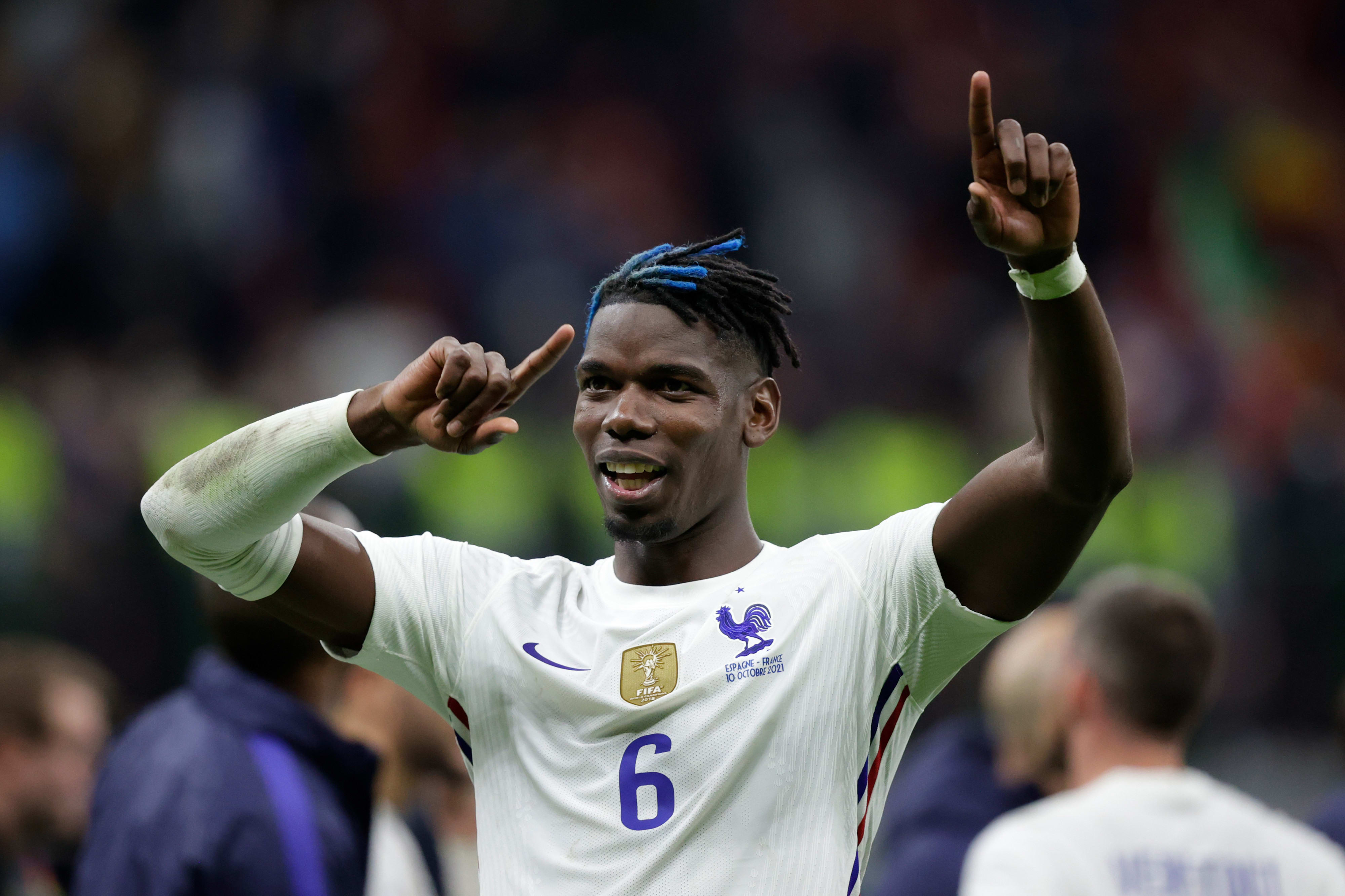 פול פוגבה, שחקן נבחרת צרפת