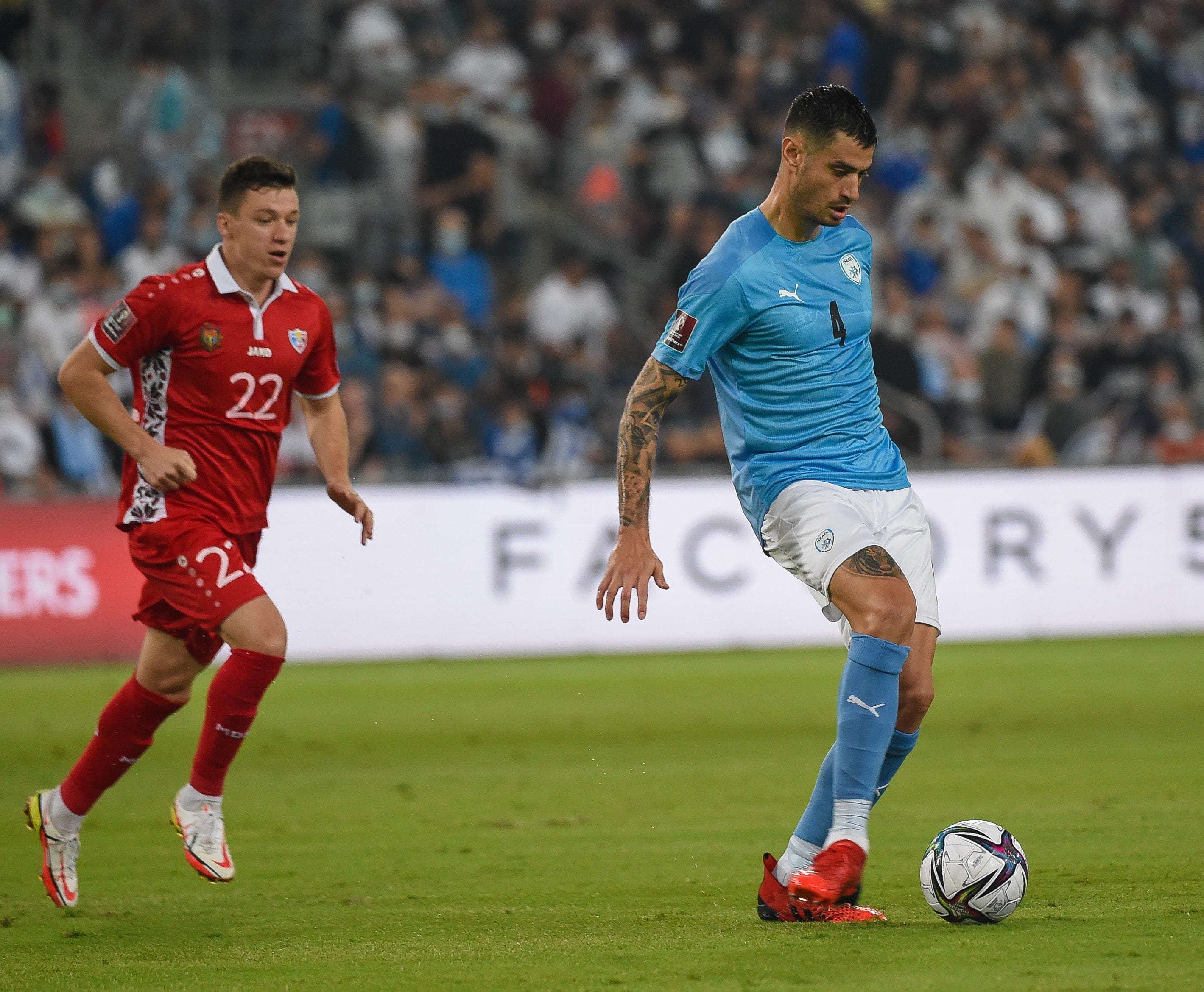 שחקן נבחרת ישראל ניר ביטון