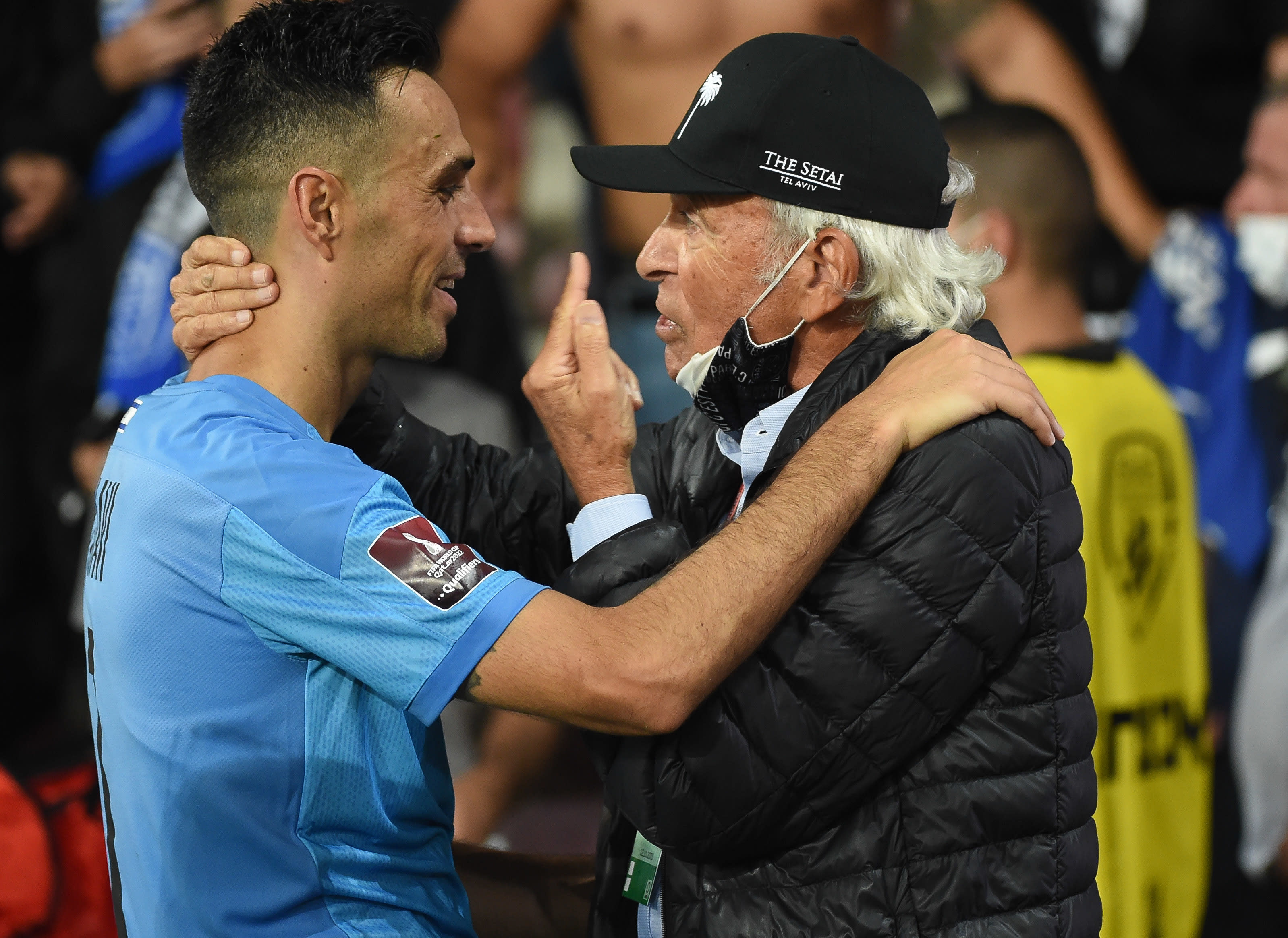 מוטל'ה שפיגלר עם ערן זהבי