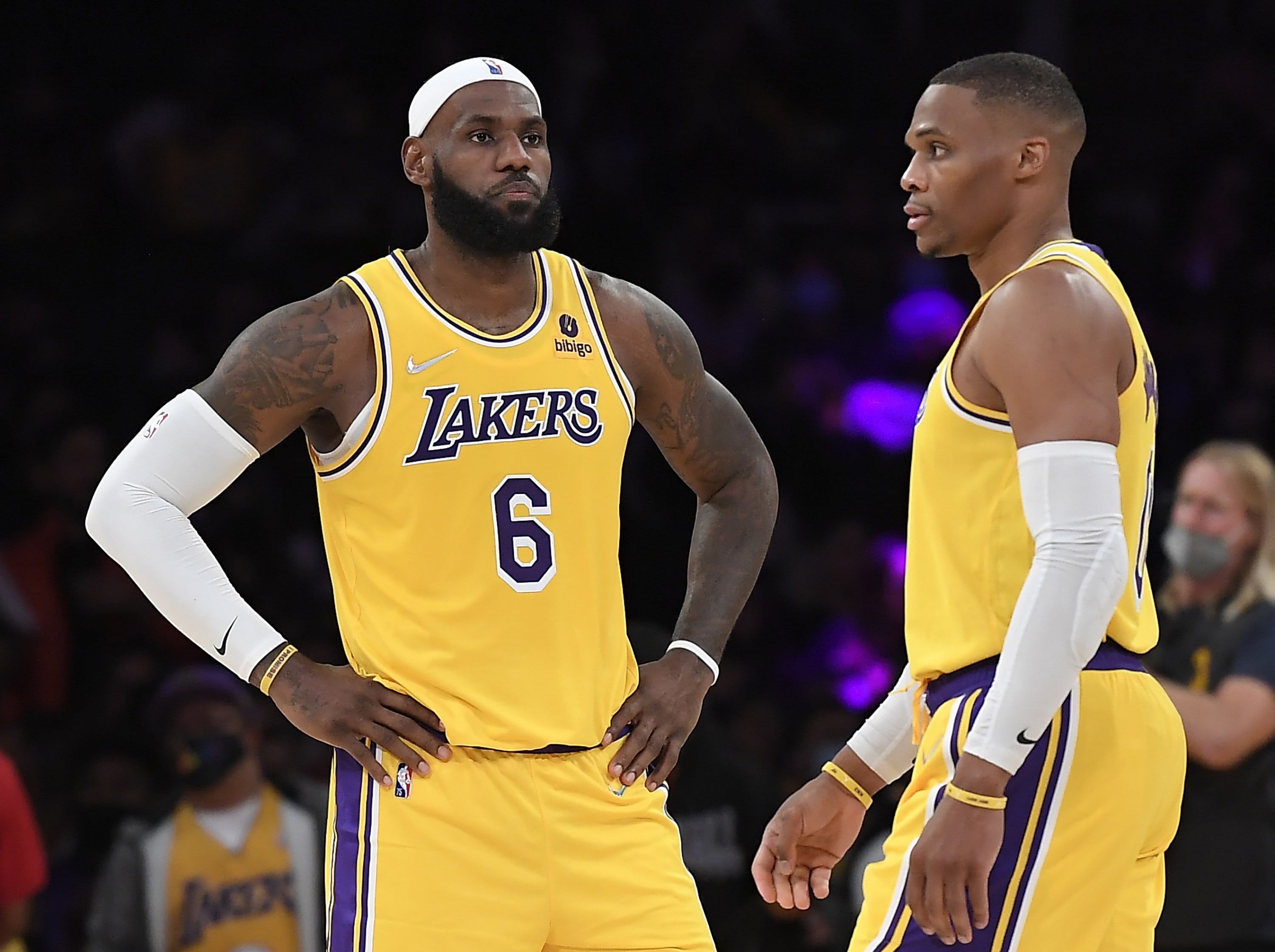 LeBron James, Russell Westbrook, Los Angeles Lakers