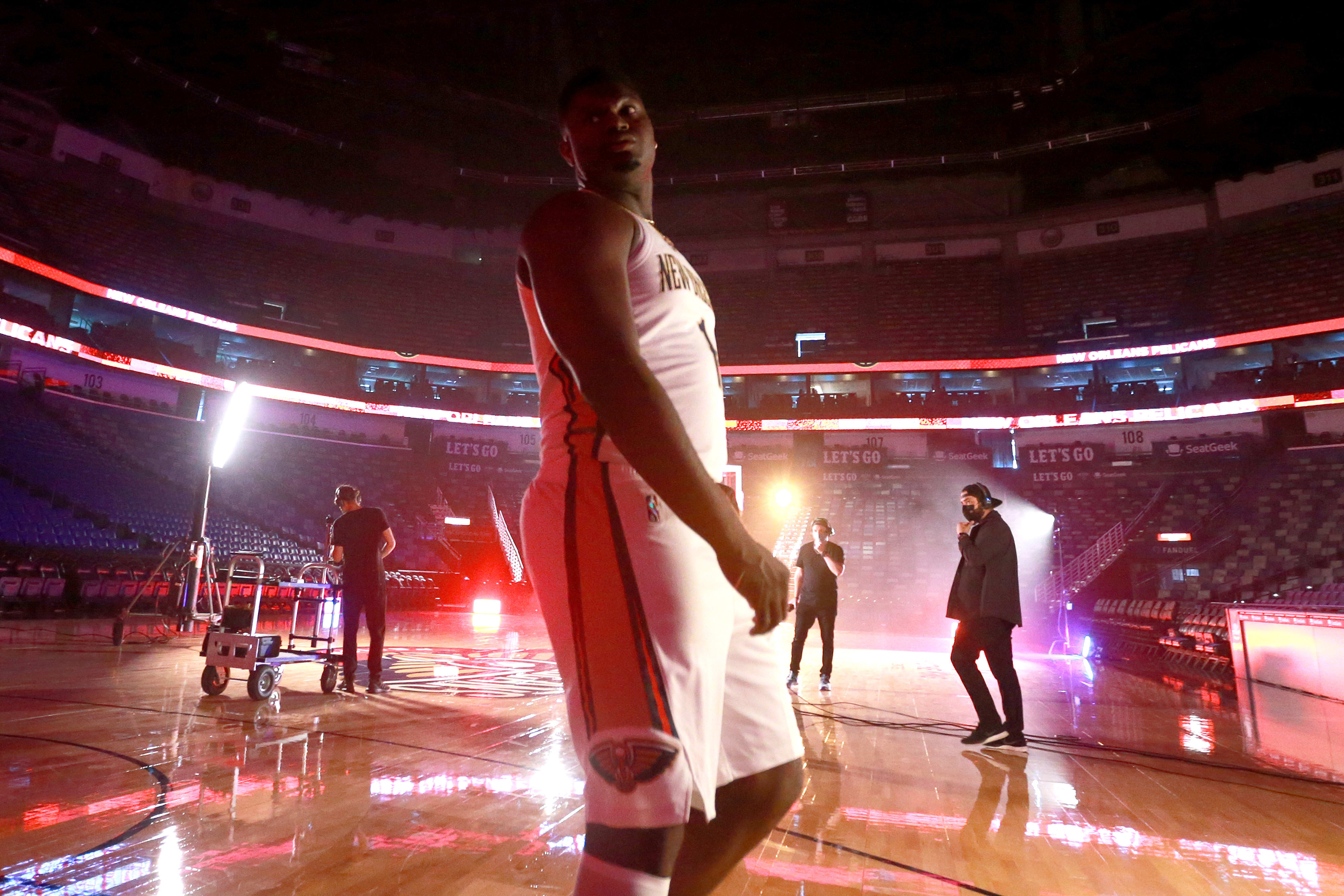 שחקן ניו אורלינס פליקנס זאיון וויליאמסון