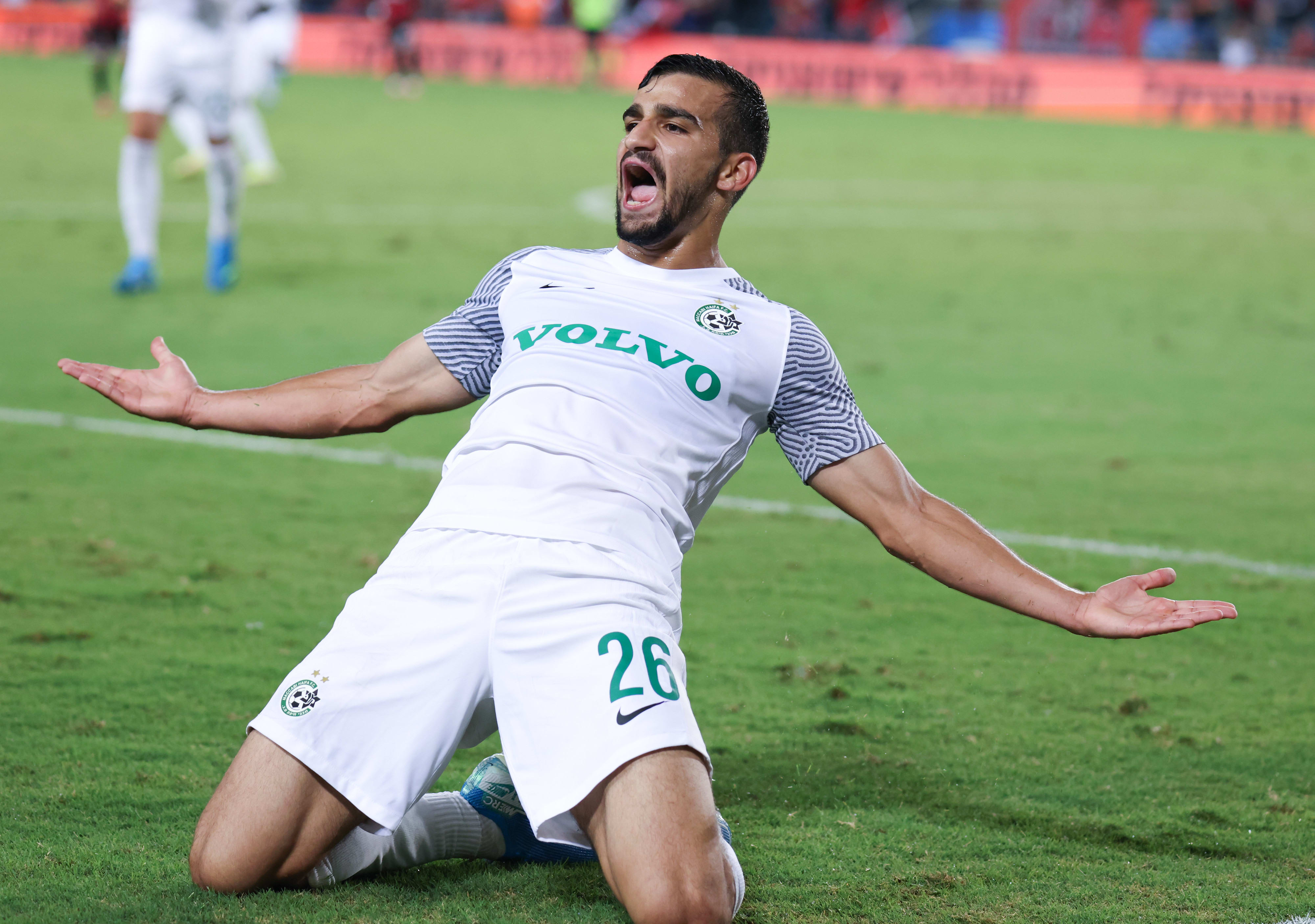 מחמוד ג'אבר, שחקן מכבי חיפה