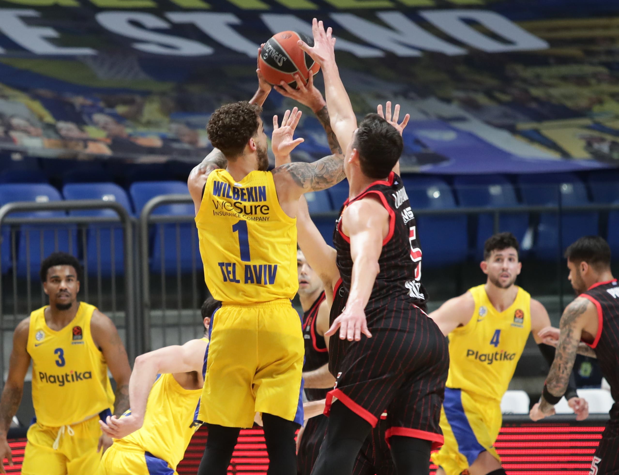 שחקן מכבי תל אביב סקוטי ווילבקין