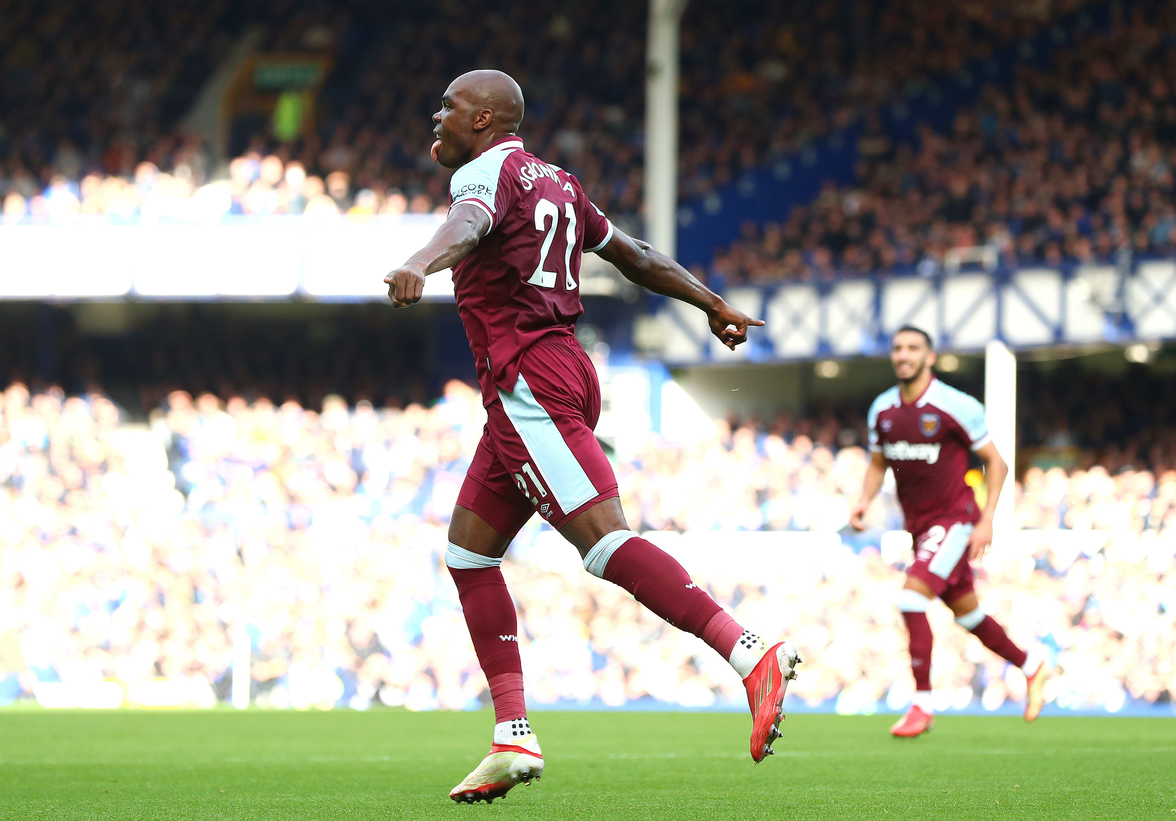 שחקן ווסטהאם אנג'לו אוגבונה