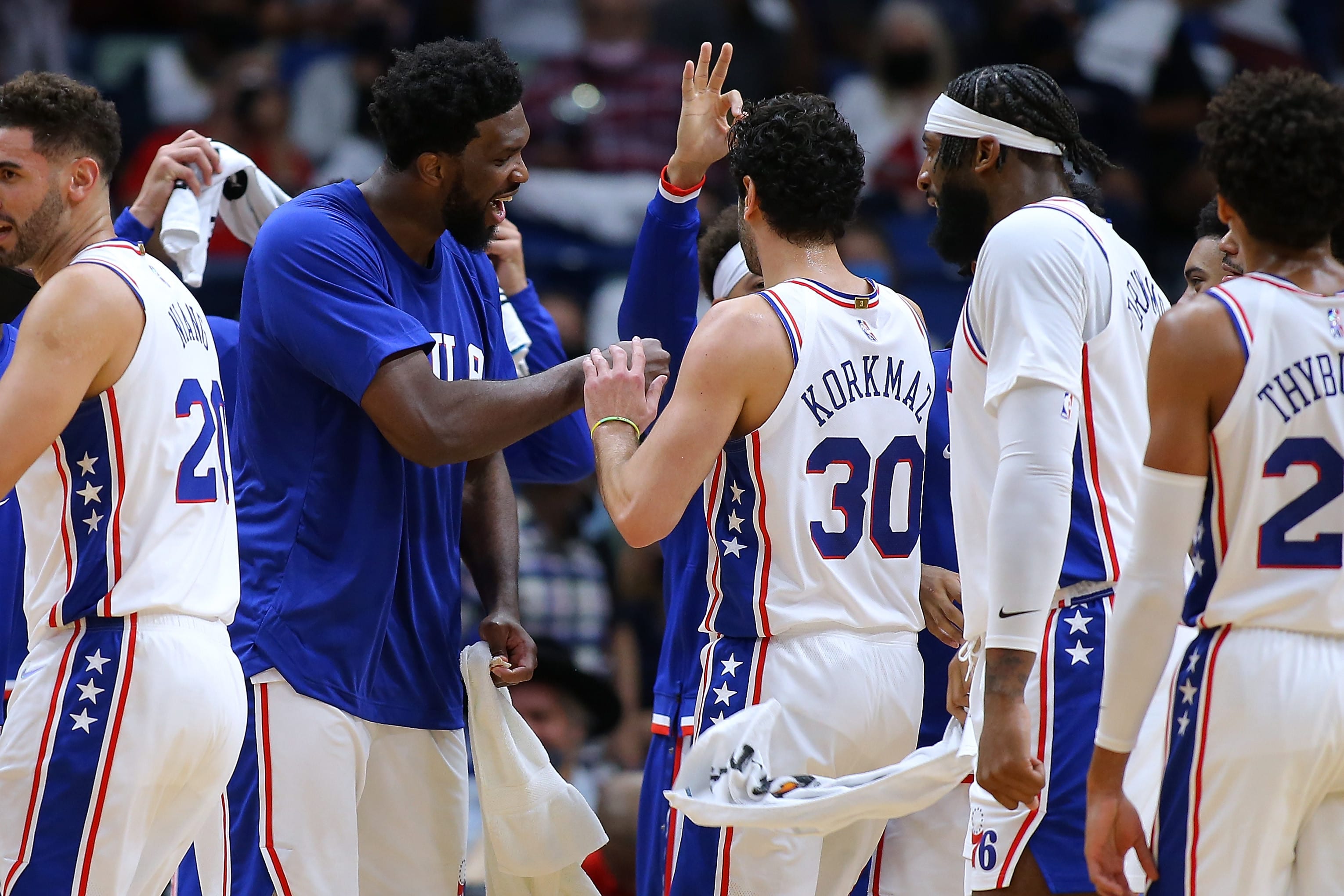 שחקני פילדלפיה סיקסרס ג'ואל אמביד, פורקאן קורקמאז