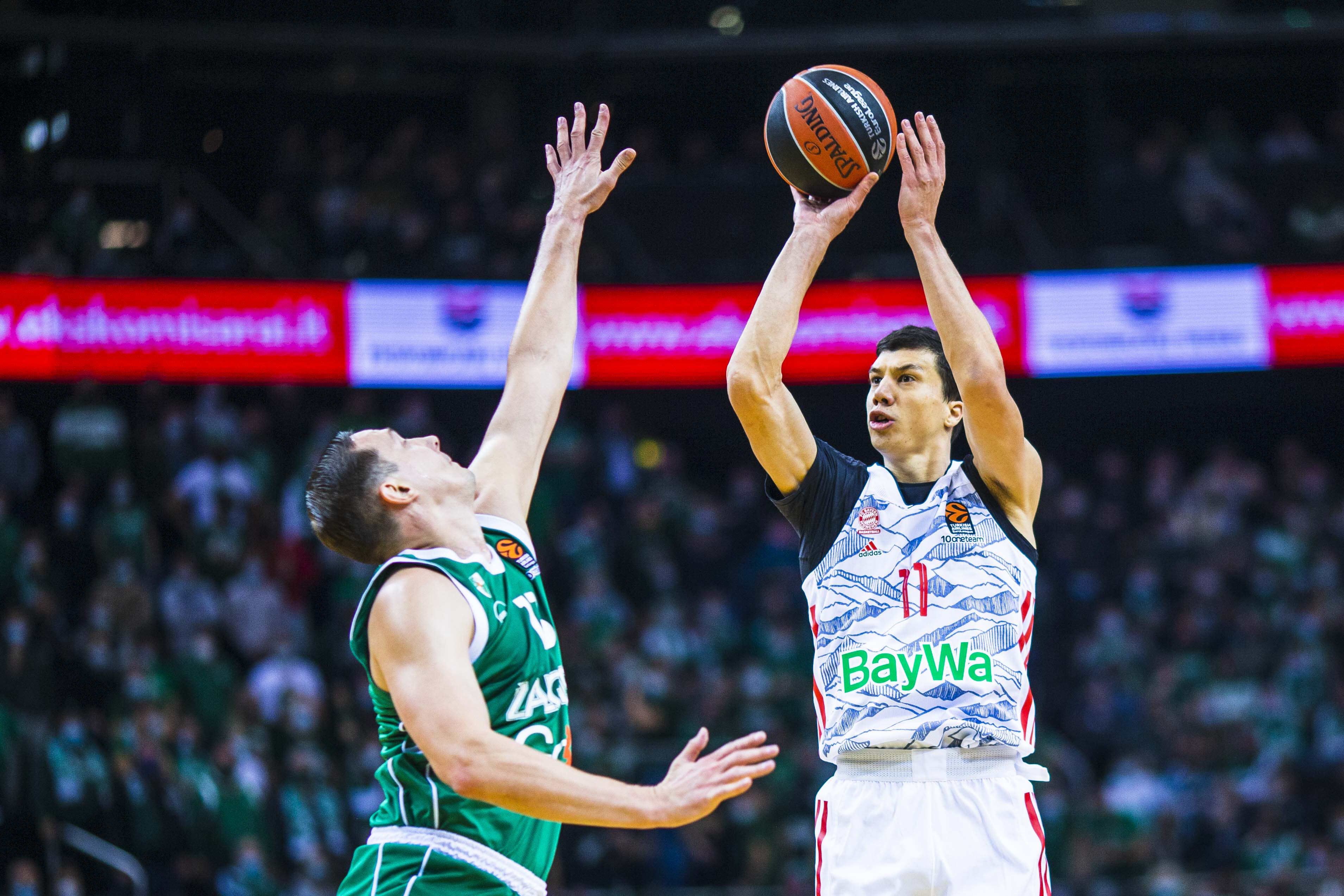 ולדימיר לוצ'יץ' שחקן באיירן מינכן מול ז'לגיריס קובנה