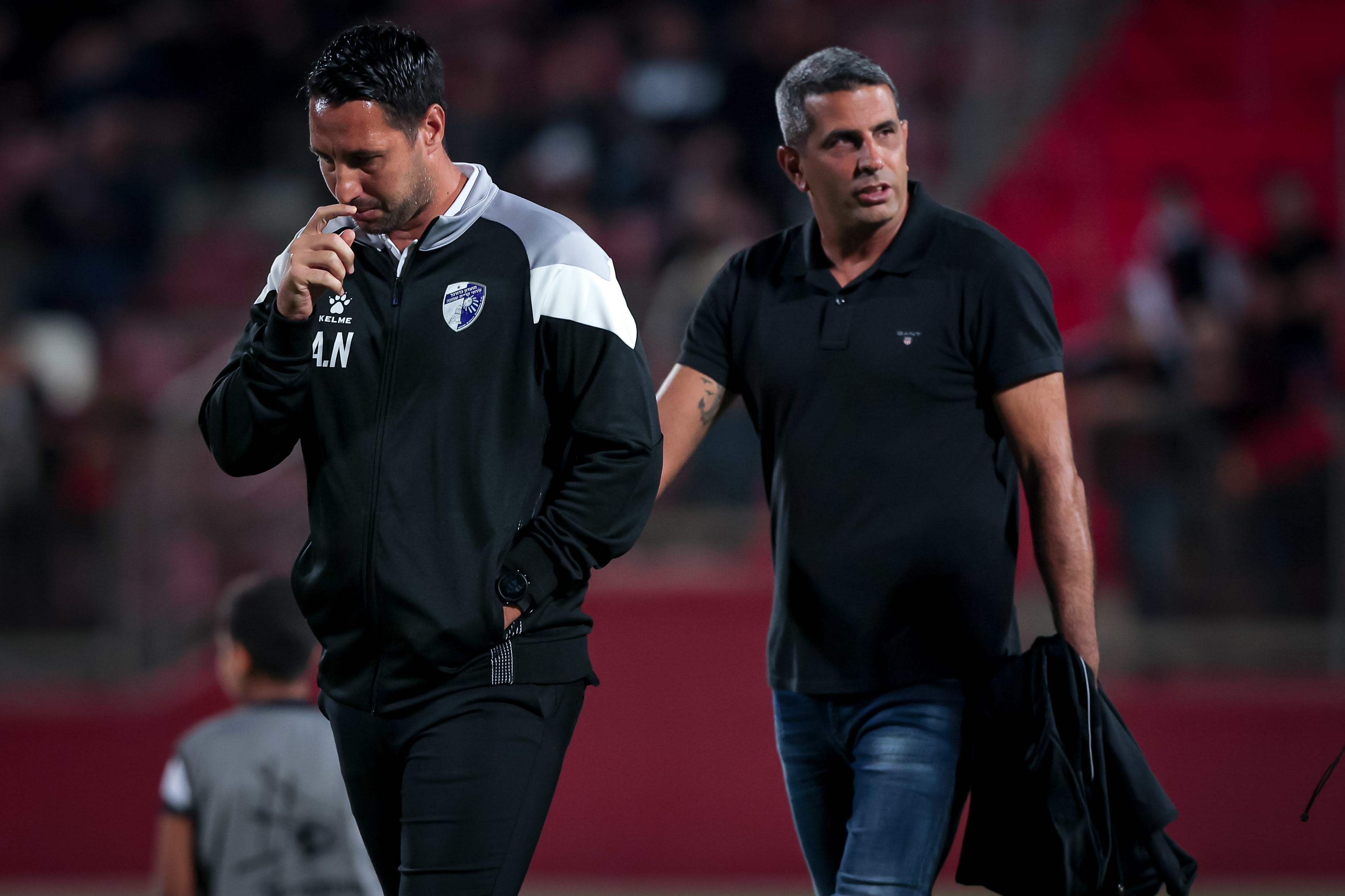 שרון מימר מאמן בני סכנין, עמיר נוסבאום מאמן עירוני קרית שמונה