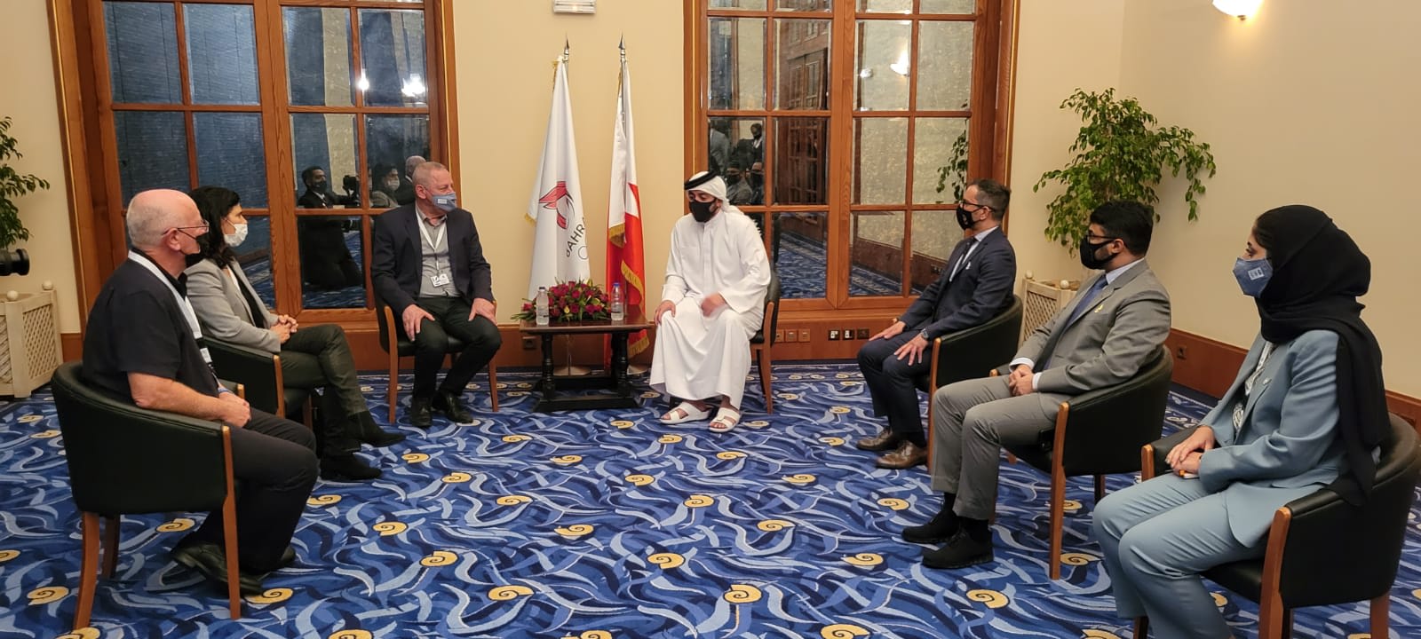 הפגישה הרשמית בין הוועדים האולימפיים של ישראל ושל בחריין