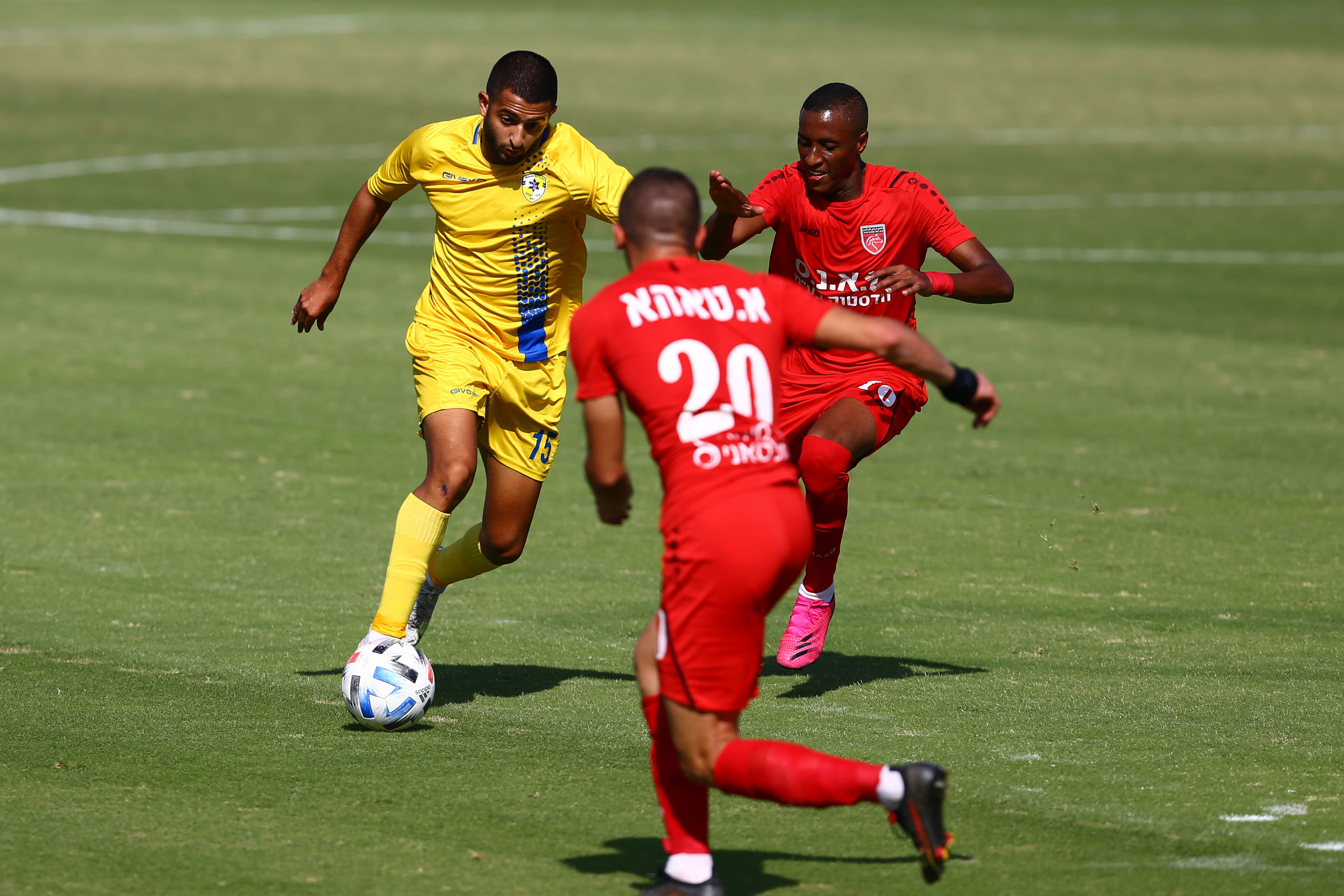 עומרי עאמר, מ.ס. כפר קאסם מול אדי אדרי, מכבי יבנה