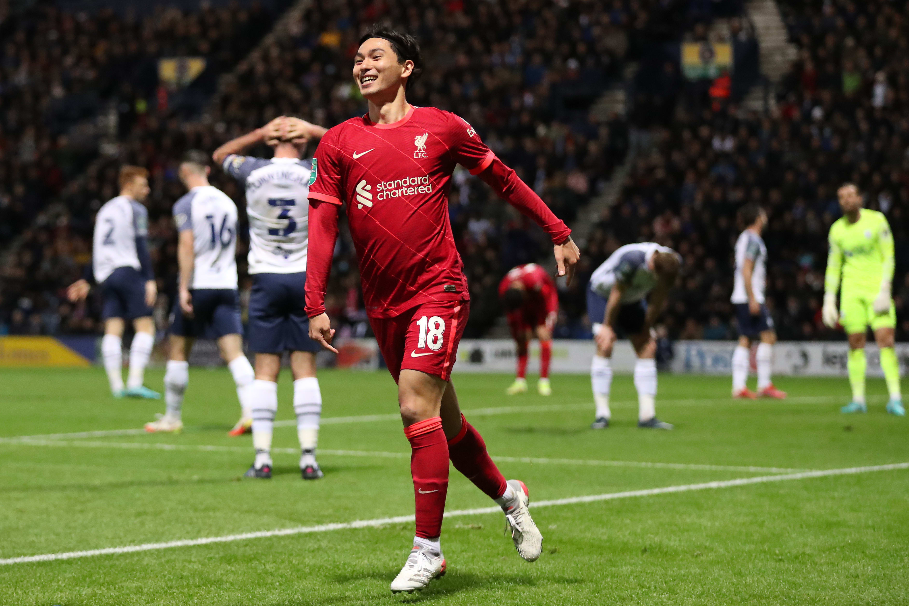 טאקומי מינאמינו, שחקן ליברפול