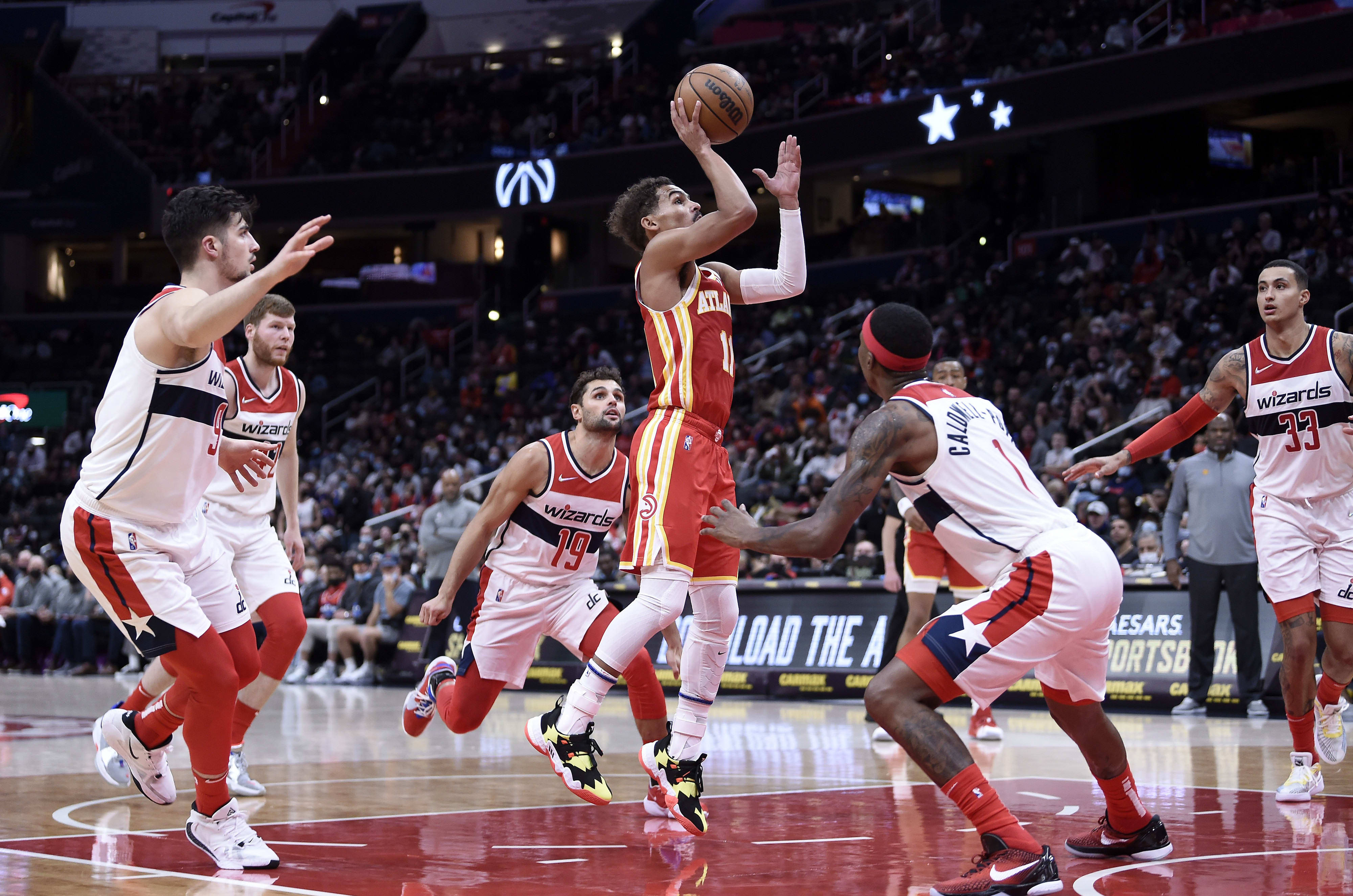 דני אבדיה מול טריי יאנג, אטלנטה מול וושינגטון וויזארדס